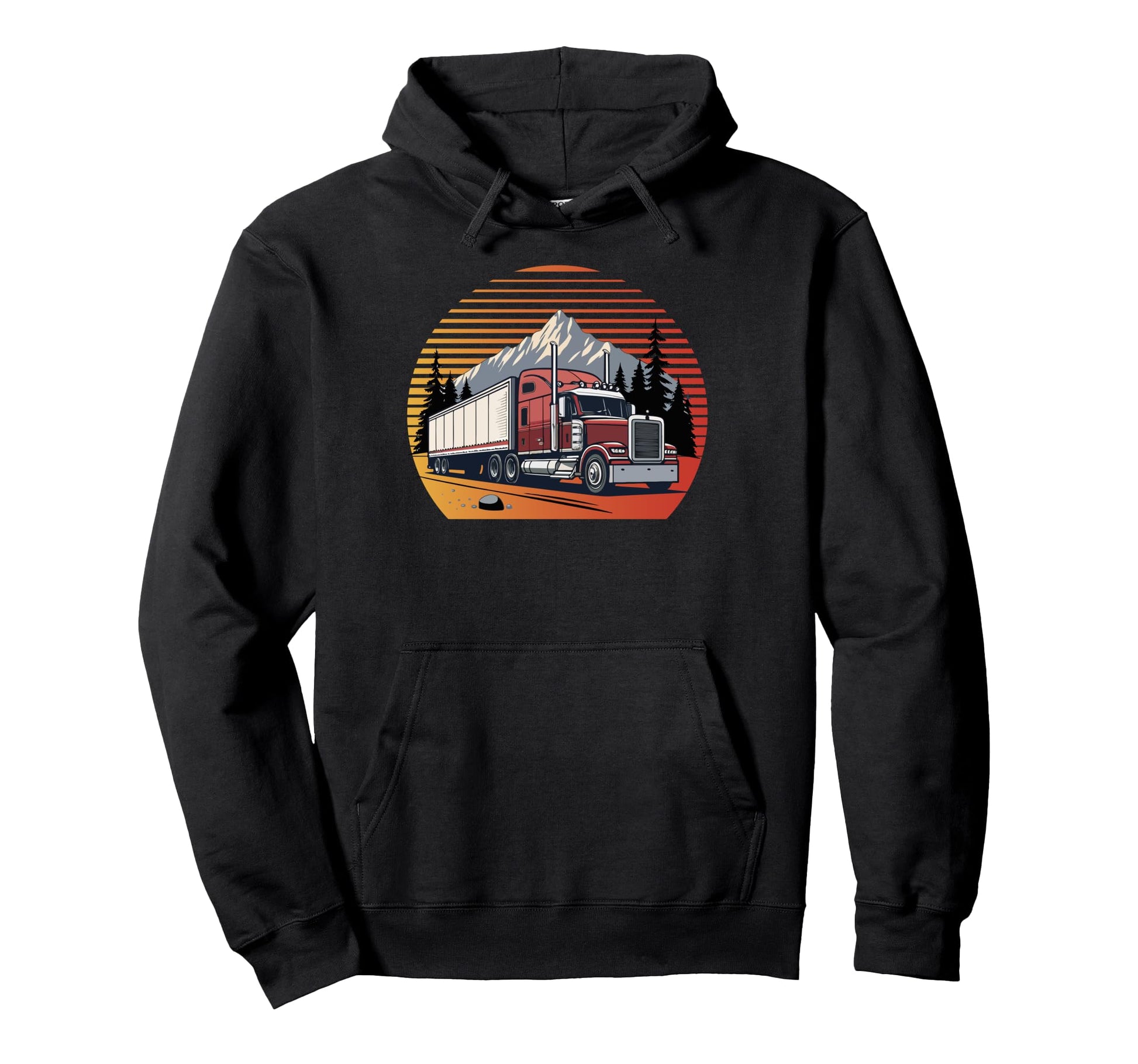 Cdl Trucker Dad Semi Truck Driver Cdl Hoodie - Unique Graphic Unisex - T-Shirt, Sweatshirt, Hoodie