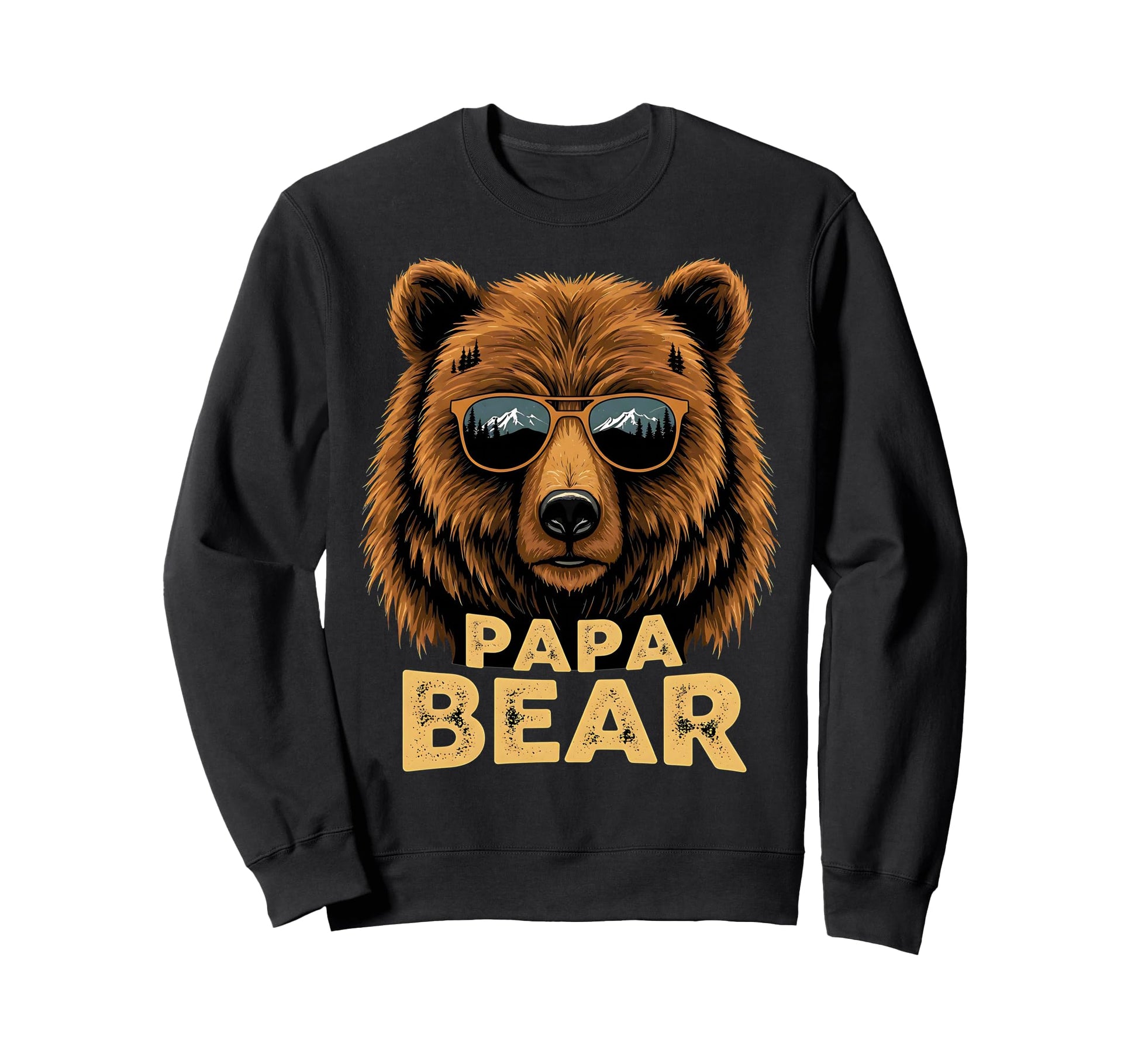 Vatertagsgeschenk F R Papa Bear Opa Sweatshirt - Unique Graphic Unisex - T-Shirt, Sweatshirt, Hoodie