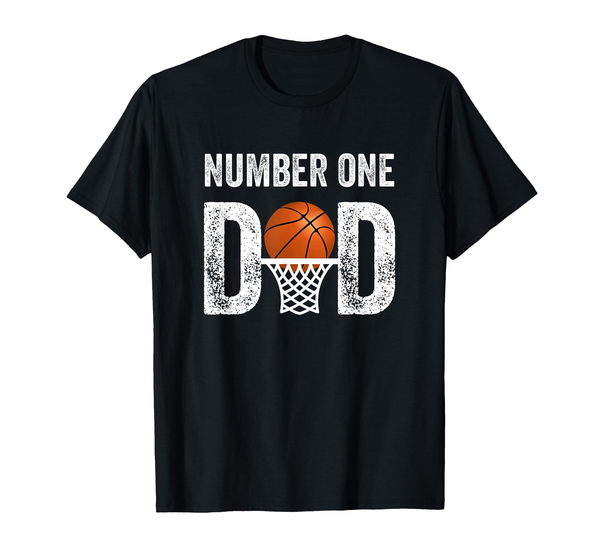 Number One Basketball Dad Fathers Day T-Shirt - Unique Graphic Men Women - T-Shirt, Sweatshirt, Hoodie