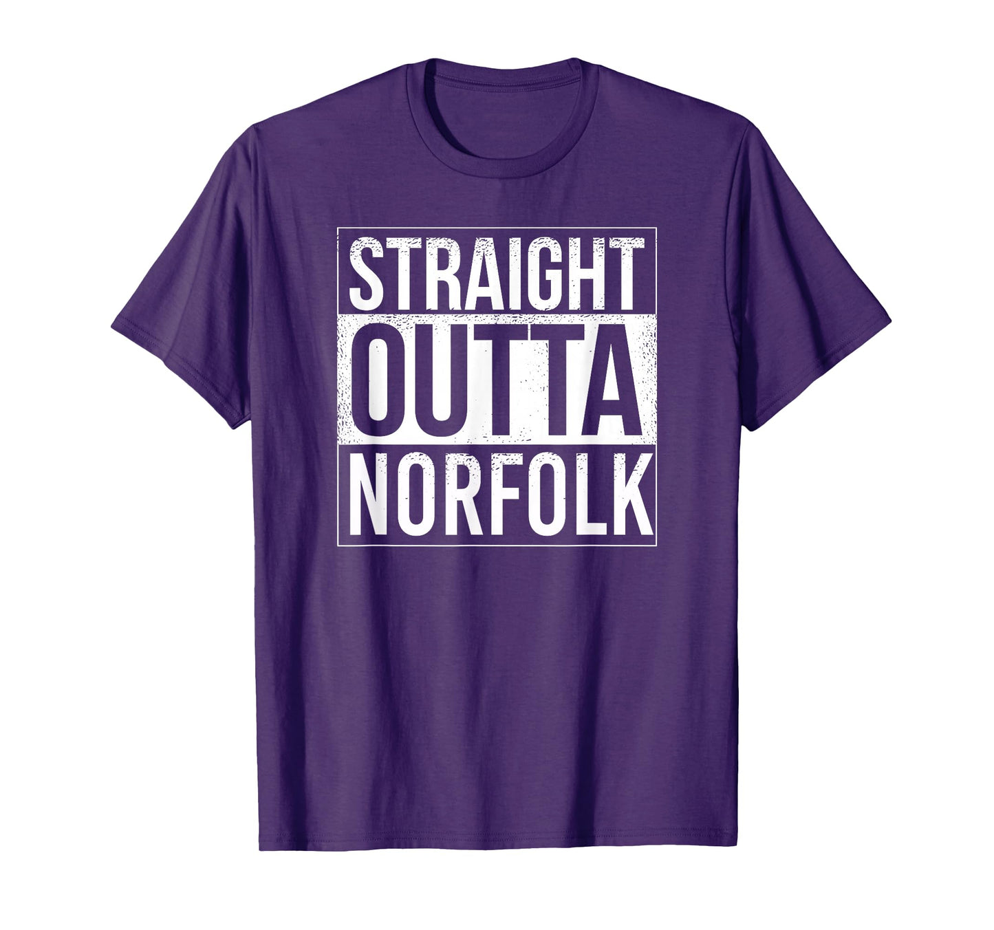 Straight Outta Norfolk Usa T-Shirt - Casual Everyday Wear Men Women - T-Shirt, Sweatshirt, Hoodie