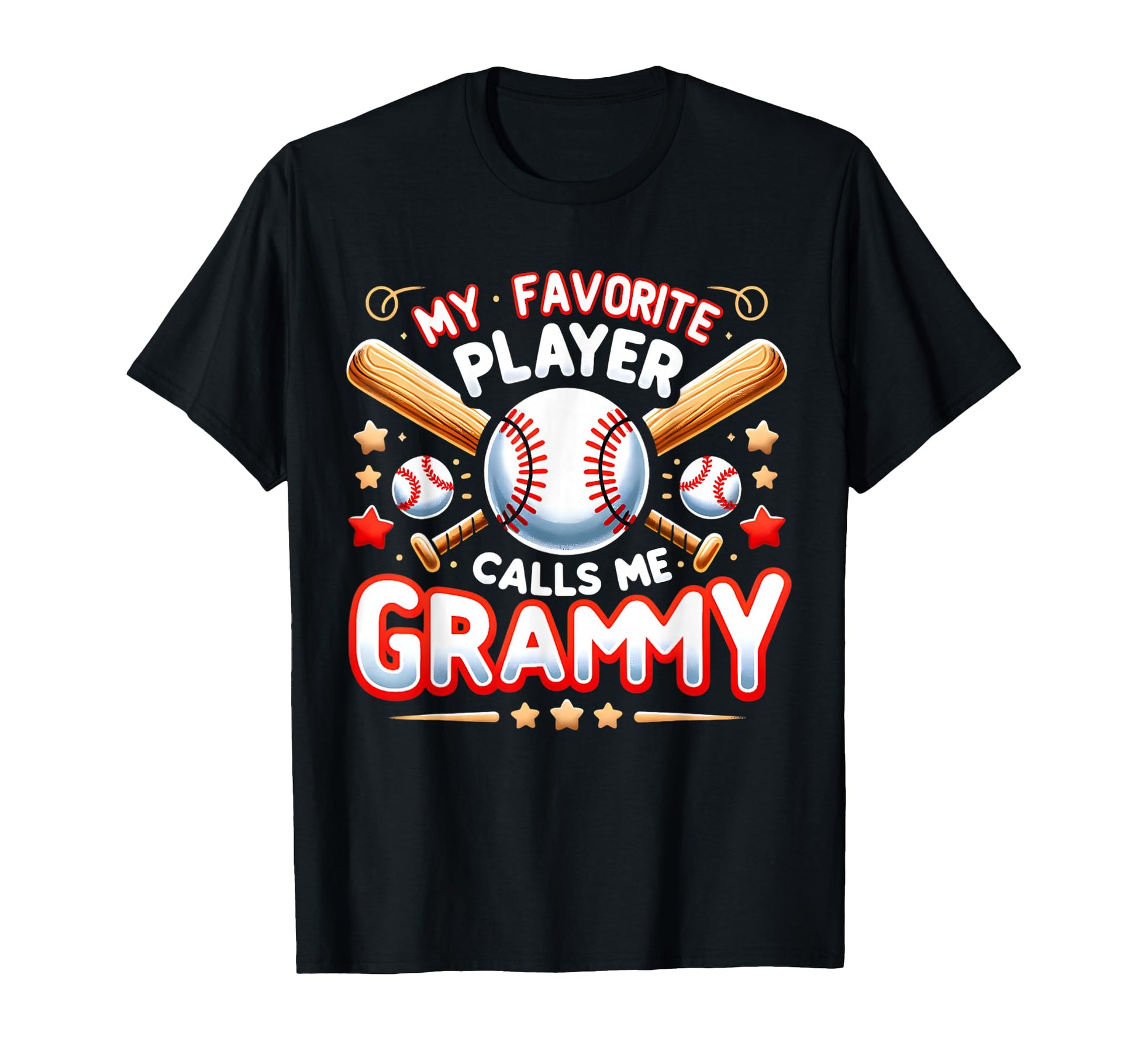My Favorite Player Calls Me Grammy T-Shirt - Trendy Graphic Unisex - T-Shirt, Sweatshirt, Hoodie
