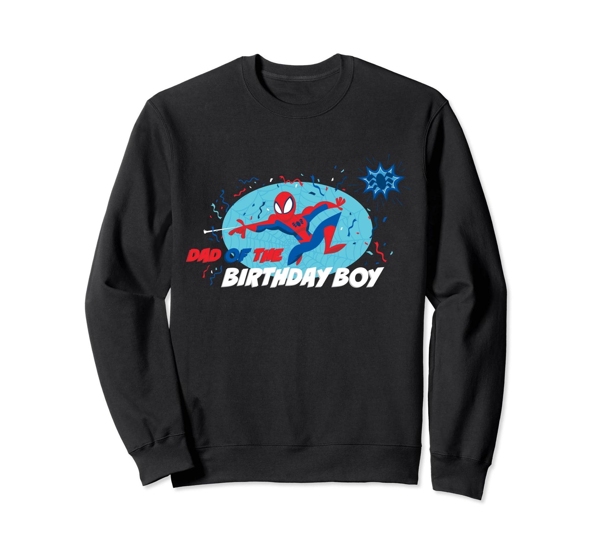 Marvel Spider Toon Family Party Dad Sweatshirt - Minimalist Print Unisex - T-Shirt, Sweatshirt, Hoodie