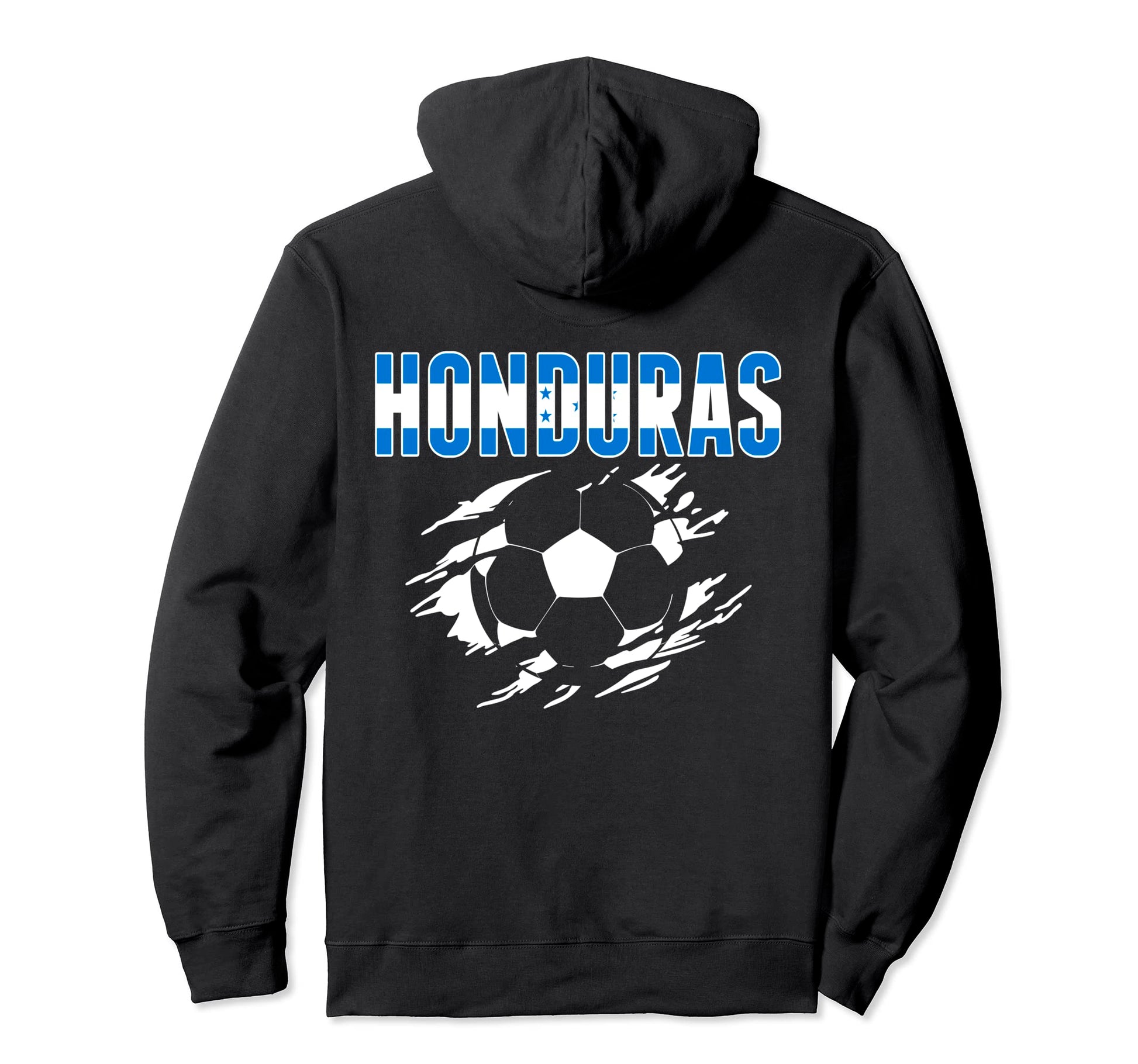 Honduras Soccer Fans Jersey Honduran Hoodie - Unique Graphic for Adults - T-Shirt, Sweatshirt, Hoodie