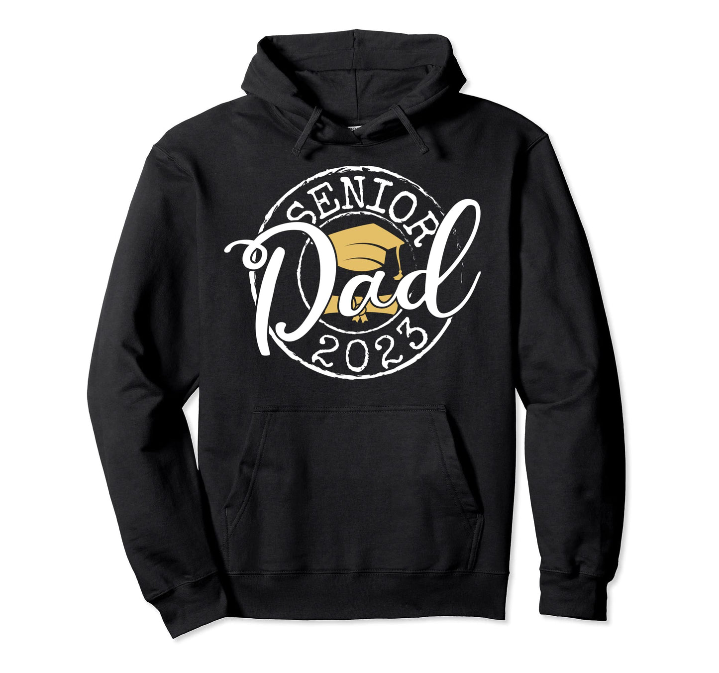 Senior Dad 2023 Proud Dad Graduate Hoodie - Aesthetic Graphic Unisex - T-Shirt, Sweatshirt, Hoodie