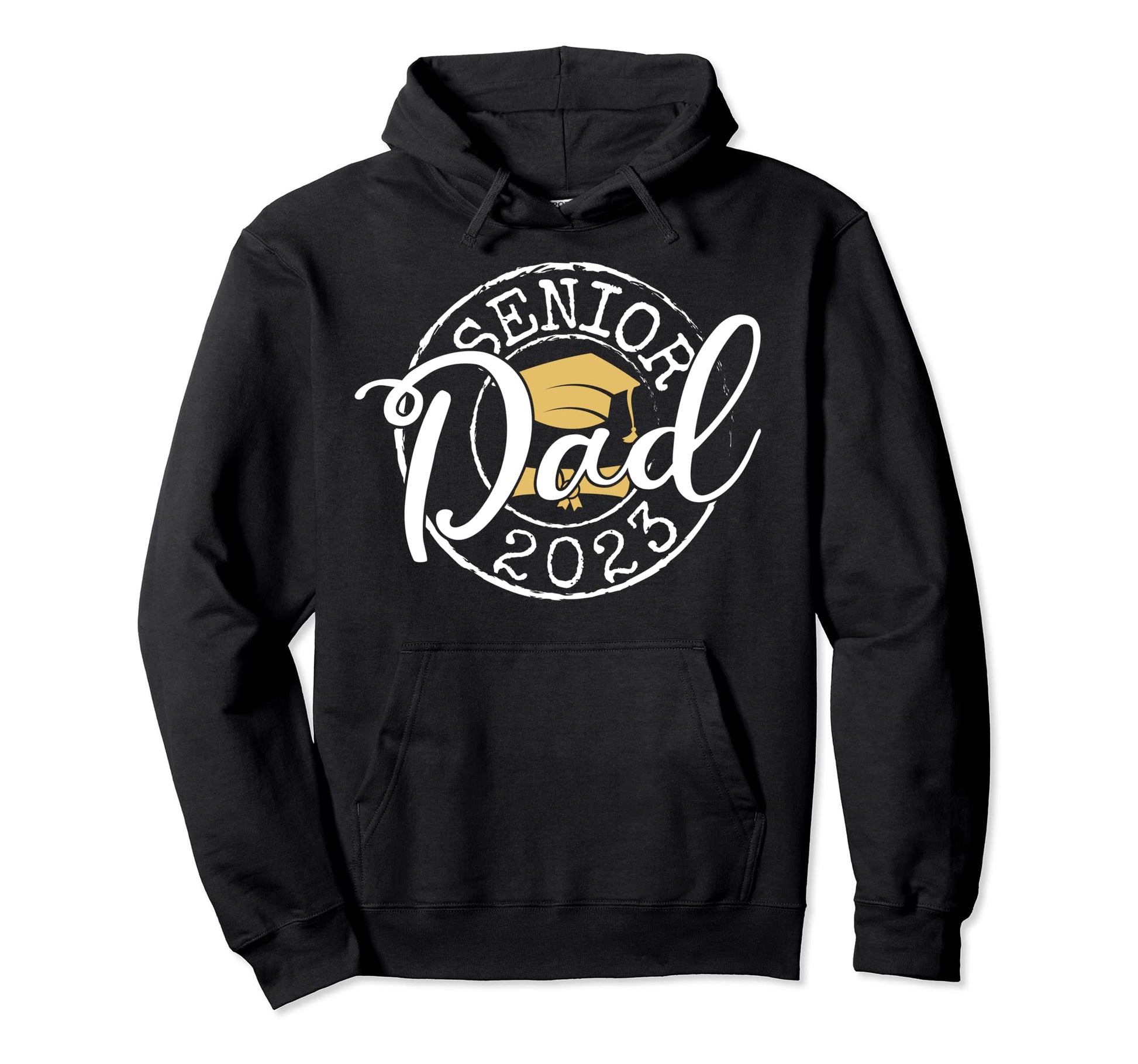 Senior Dad 2023 Proud Dad Graduate Hoodie - Aesthetic Graphic Unisex - T-Shirt, Sweatshirt, Hoodie