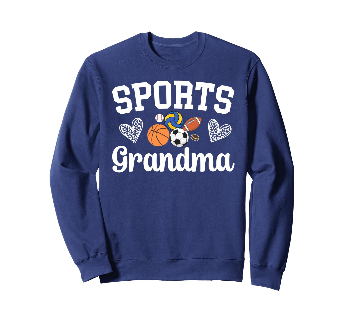 Sports Grandma Sports Sweatshirt - Fun Novelty Design for Adults - T-Shirt, Sweatshirt, Hoodie