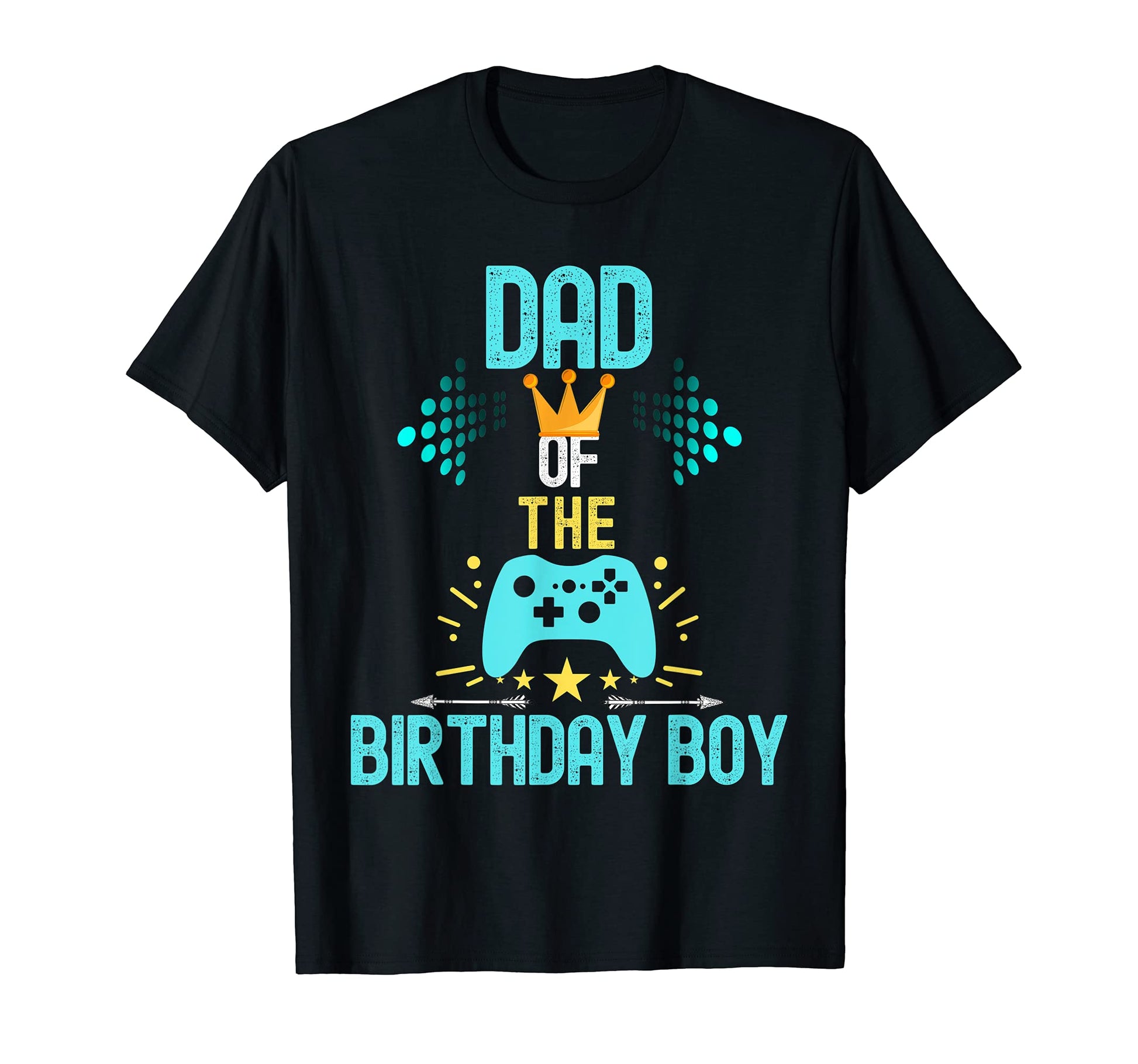 Video Gamer Birthday Party Dad T-Shirt - Aesthetic Graphic for Adults - T-Shirt, Sweatshirt, Hoodie