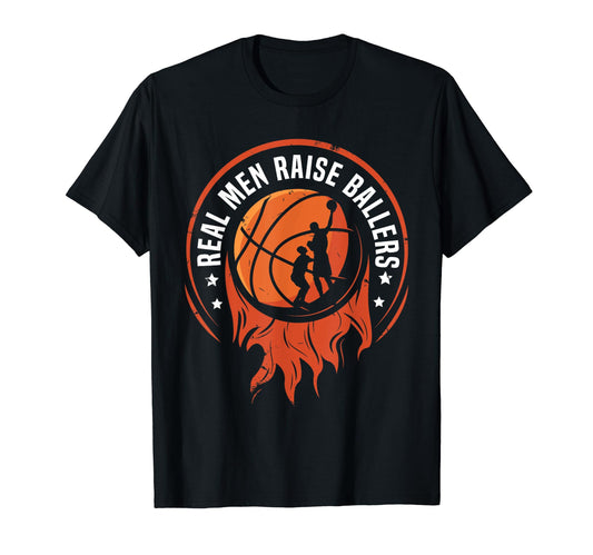 Basketball Fathers Day Basketball Dad T-Shirt - Casual Everyday Wear Unisex - T-Shirt, Sweatshirt, Hoodie