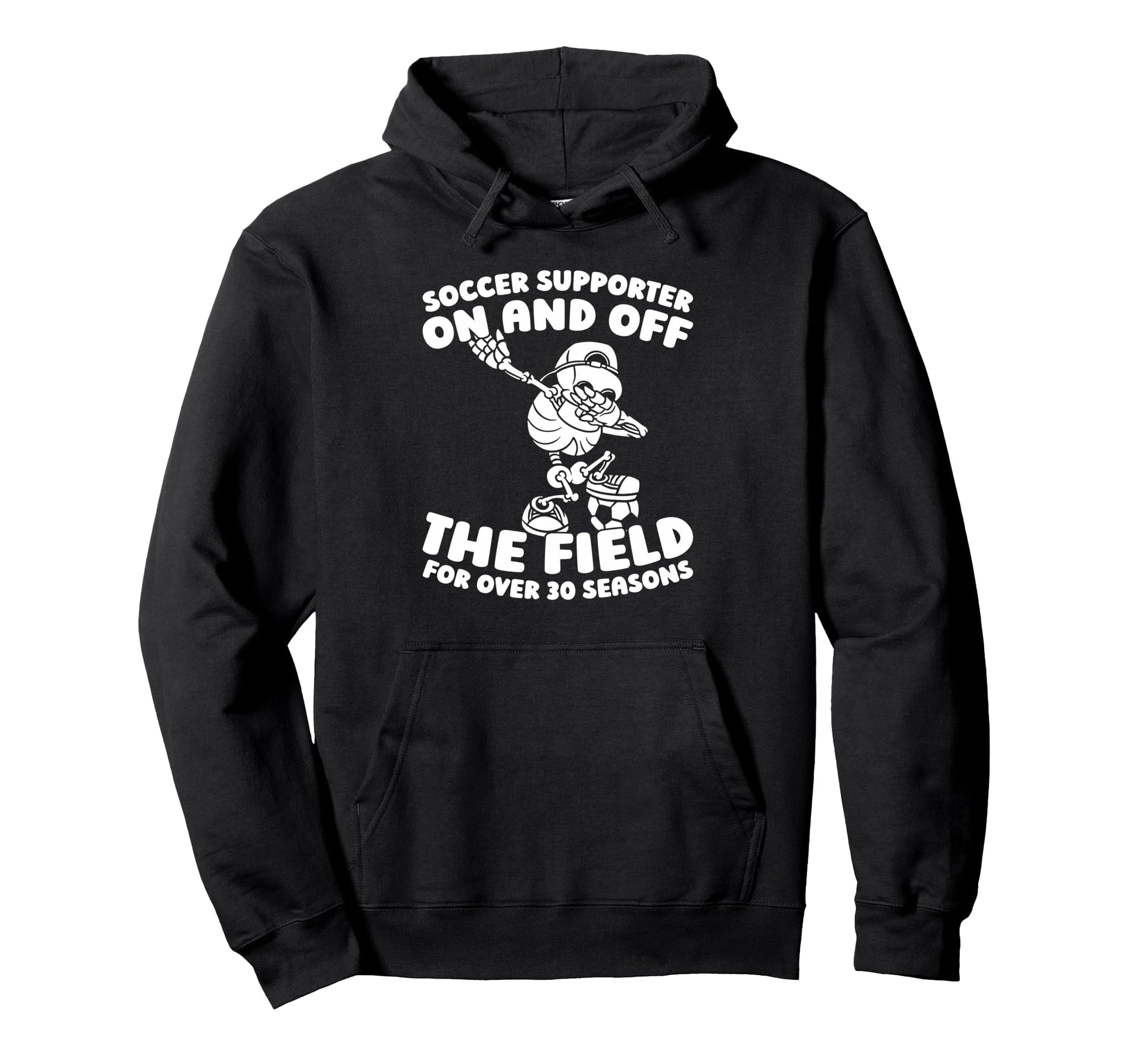 30 Years Old Sports Team Player Soccer Hoodie - Trendy Graphic for Adults - T-Shirt, Sweatshirt, Hoodie