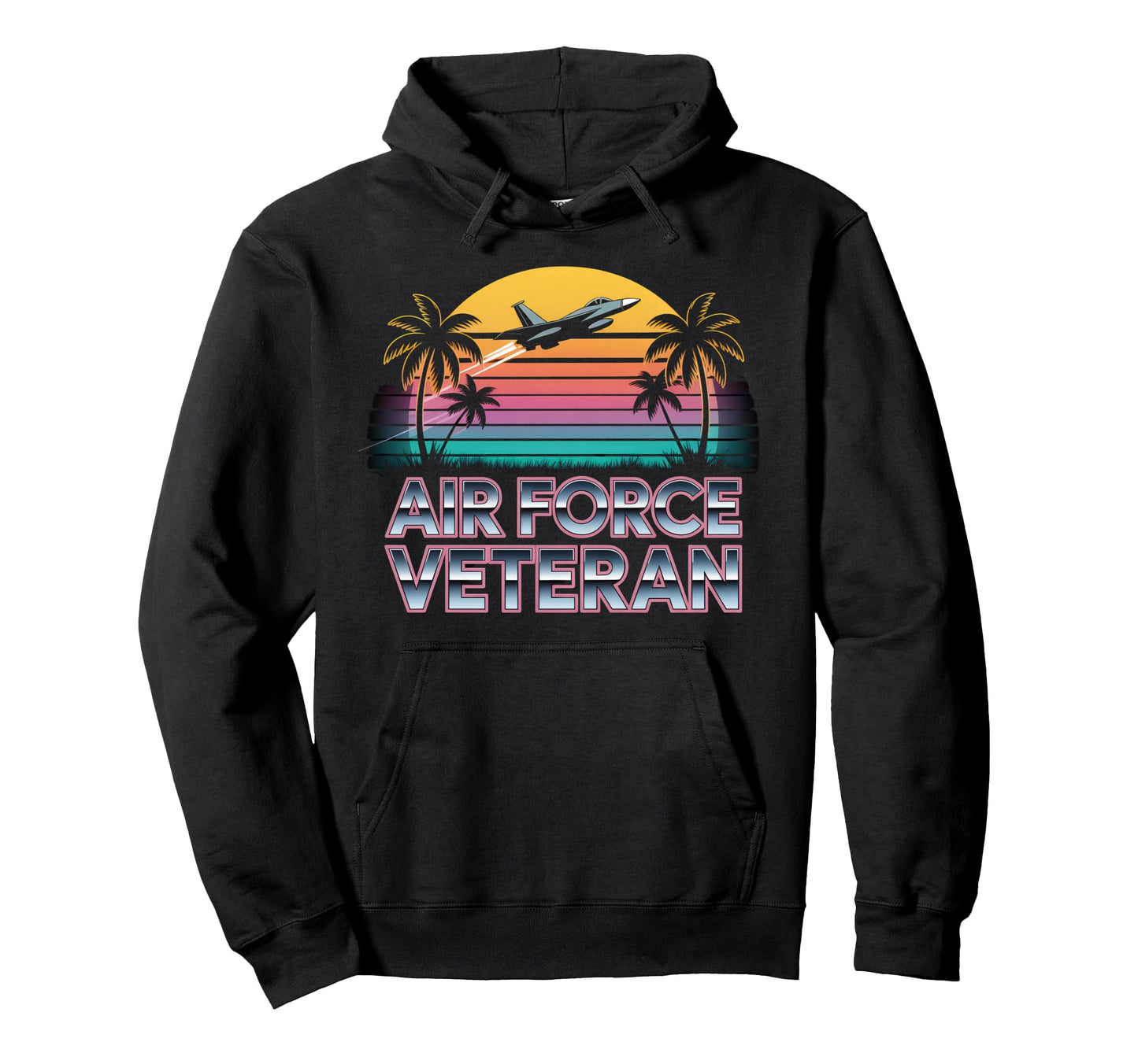 Air Force Veteran Us American Flag Dad Hoodie - Minimalist Print Unisex - T-Shirt, Sweatshirt, Hoodie
