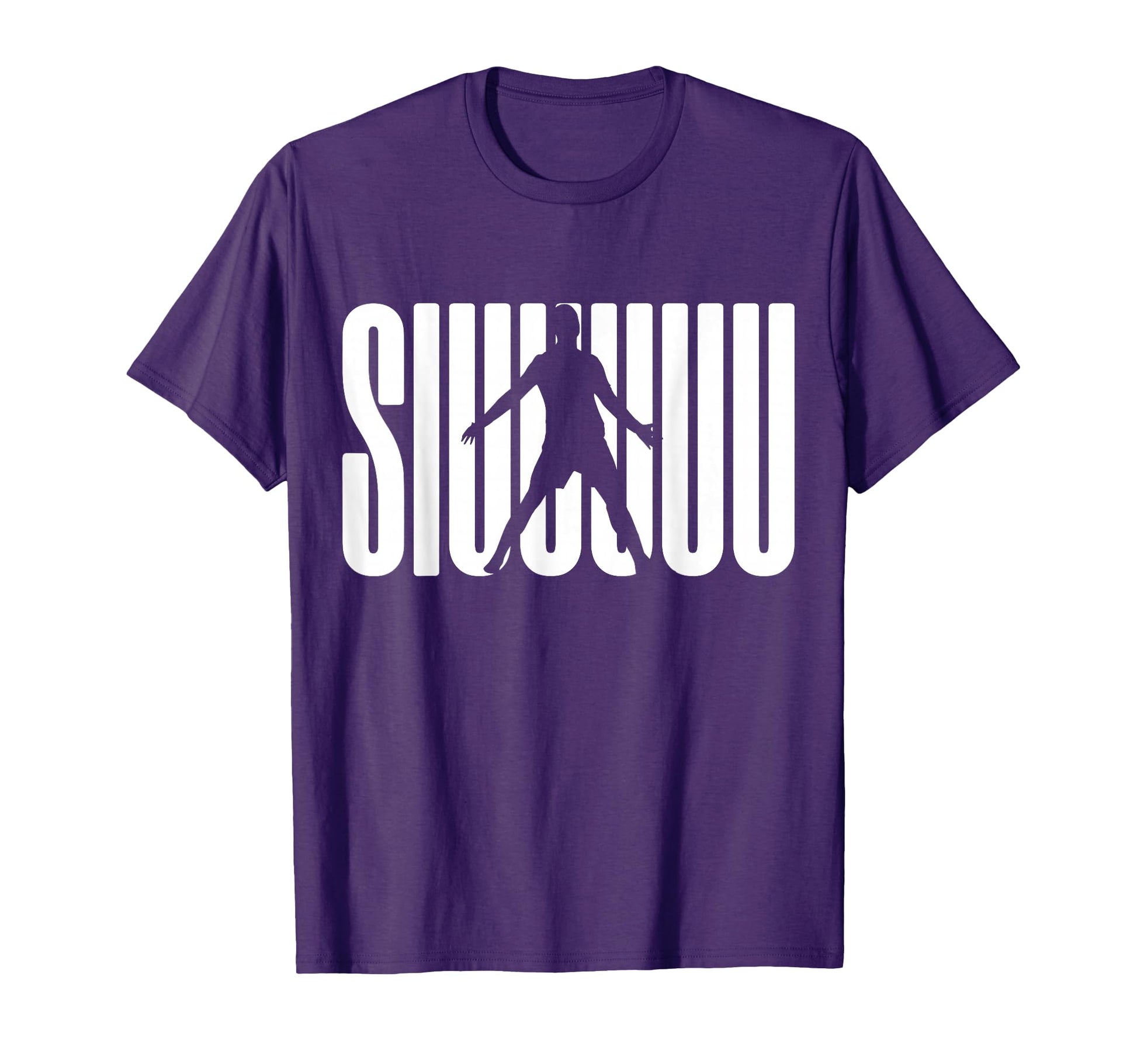 Funny Soccer Football Soccer Player Siuuu T-Shirt - Graphic Print Men Women - T-Shirt, Sweatshirt, Hoodie