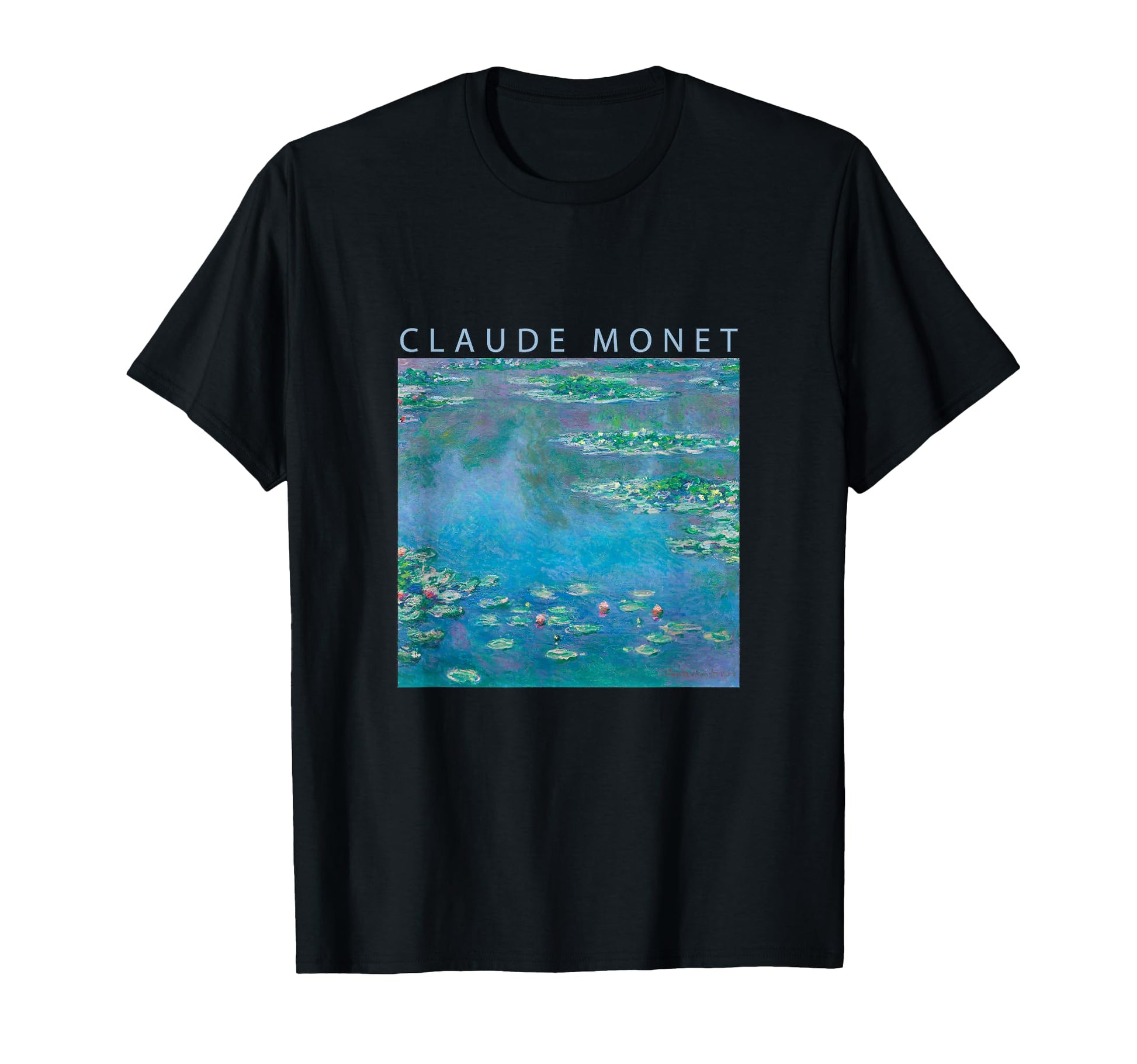 Claude Monet Funny Water Lilies T-Shirt - Graphic Print Unisex - T-Shirt, Sweatshirt, Hoodie