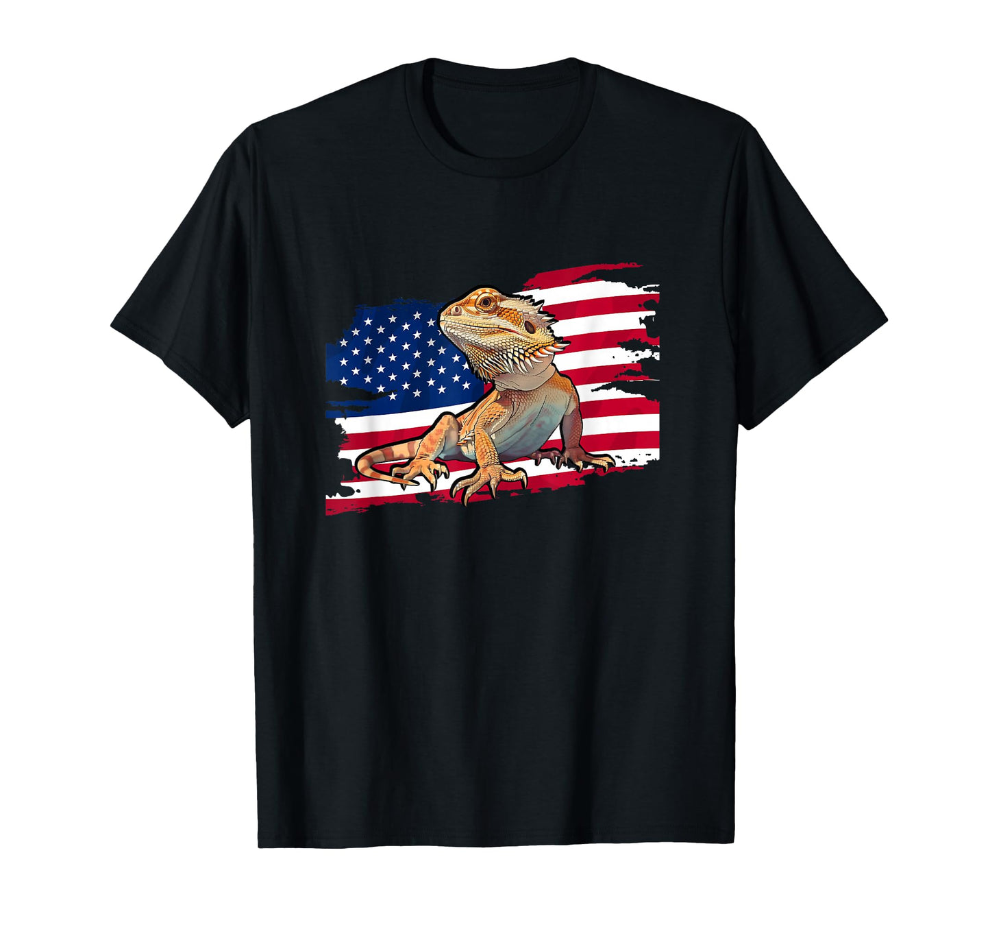 Tiny Dinosaur American Flag 4Th July T-Shirt - Minimalist Print for Adults - T-Shirt, Sweatshirt, Hoodie