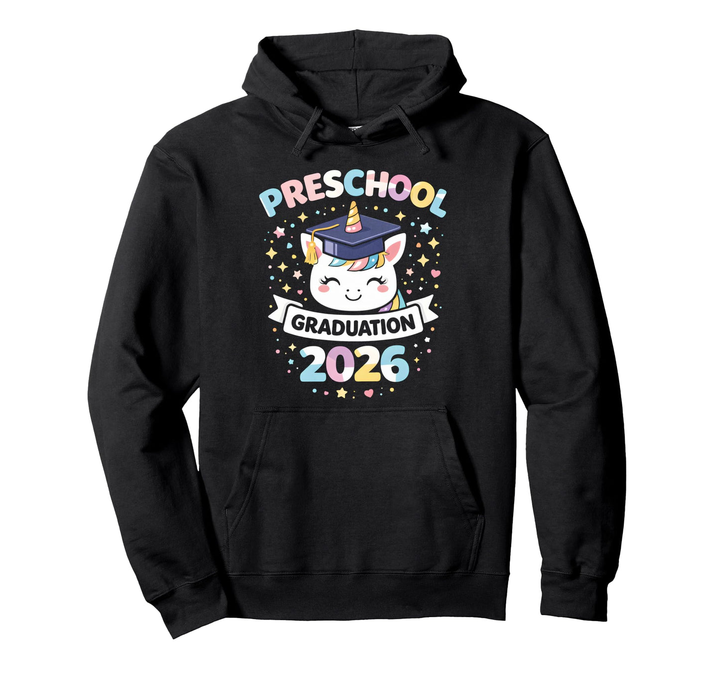 Preschool Graduation School Class 2026 Hoodie - Streetwear Style Unisex - T-Shirt, Sweatshirt, Hoodie