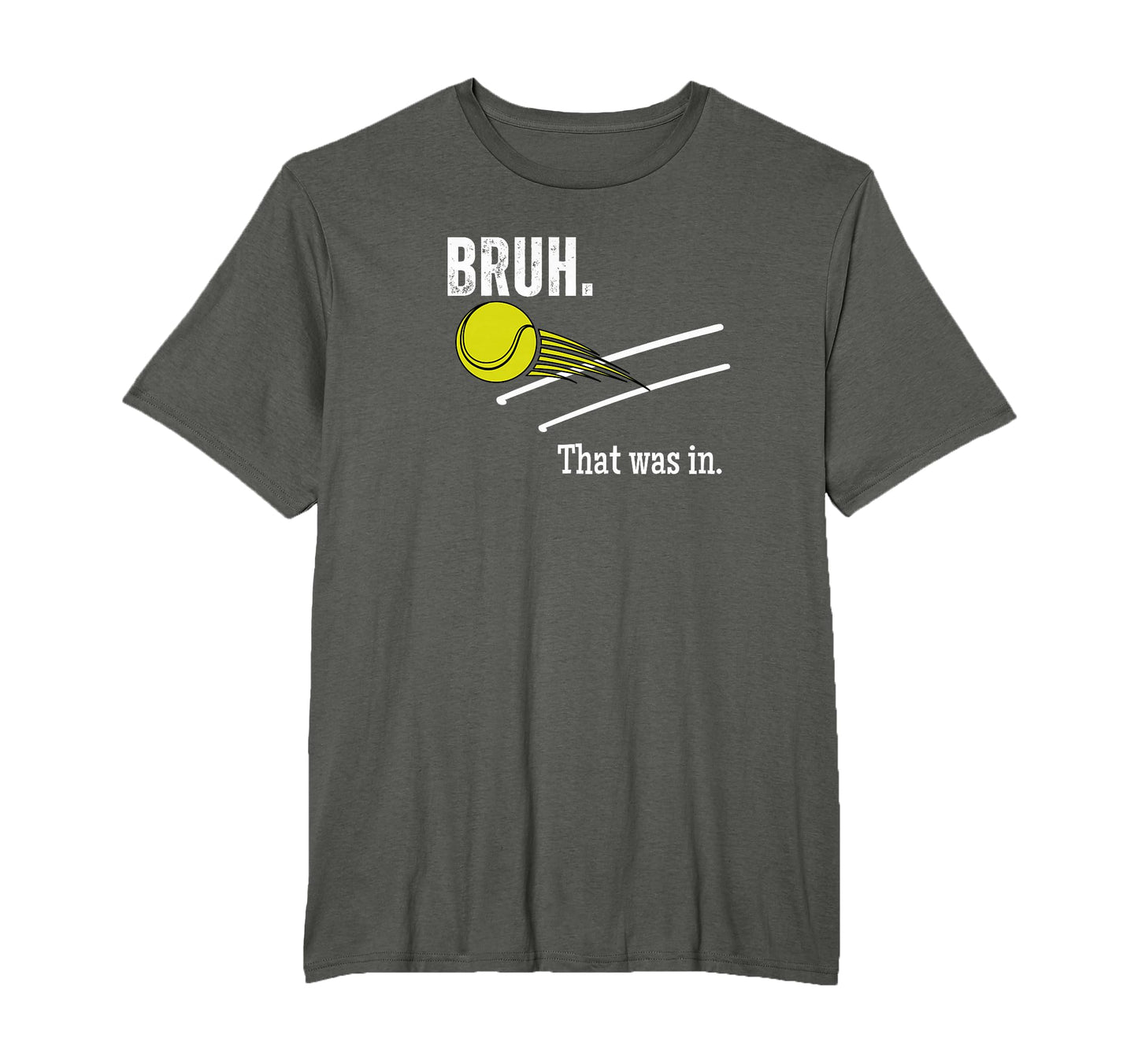 Bruh That Was Funny Tennis Player T-Shirt - Custom Art Print Men Women - T-Shirt, Sweatshirt, Hoodie