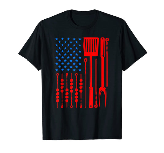 Barbecue Son Dad Husband Fathers Day T-Shirt - Graphic Print Men Women - T-Shirt, Sweatshirt, Hoodie