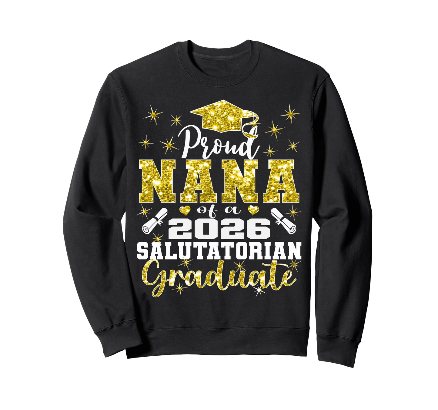 Proud Homie 2026 Salutatorian Sweatshirt - Custom Art Print Men Women - T-Shirt, Sweatshirt, Hoodie
