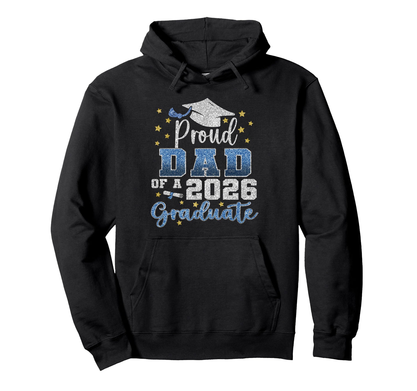 Super Proud Dad 2026 Graduate Family Hoodie - Aesthetic Graphic for Adults - T-Shirt, Sweatshirt, Hoodie