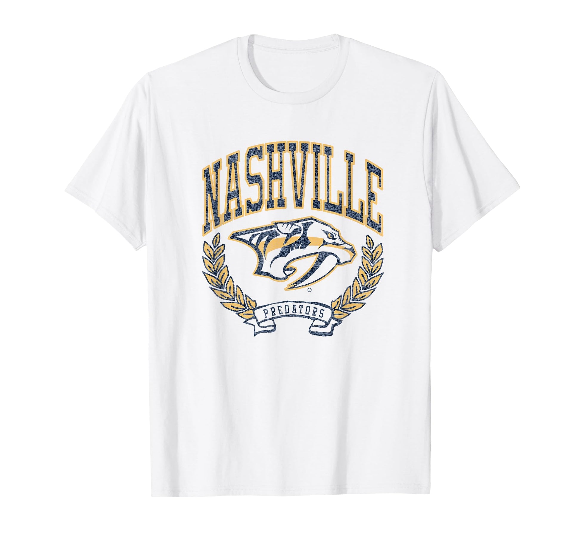 Nashville Predators Victory White Licensed T-Shirt - Trendy Graphic Unisex - T-Shirt, Sweatshirt, Hoodie