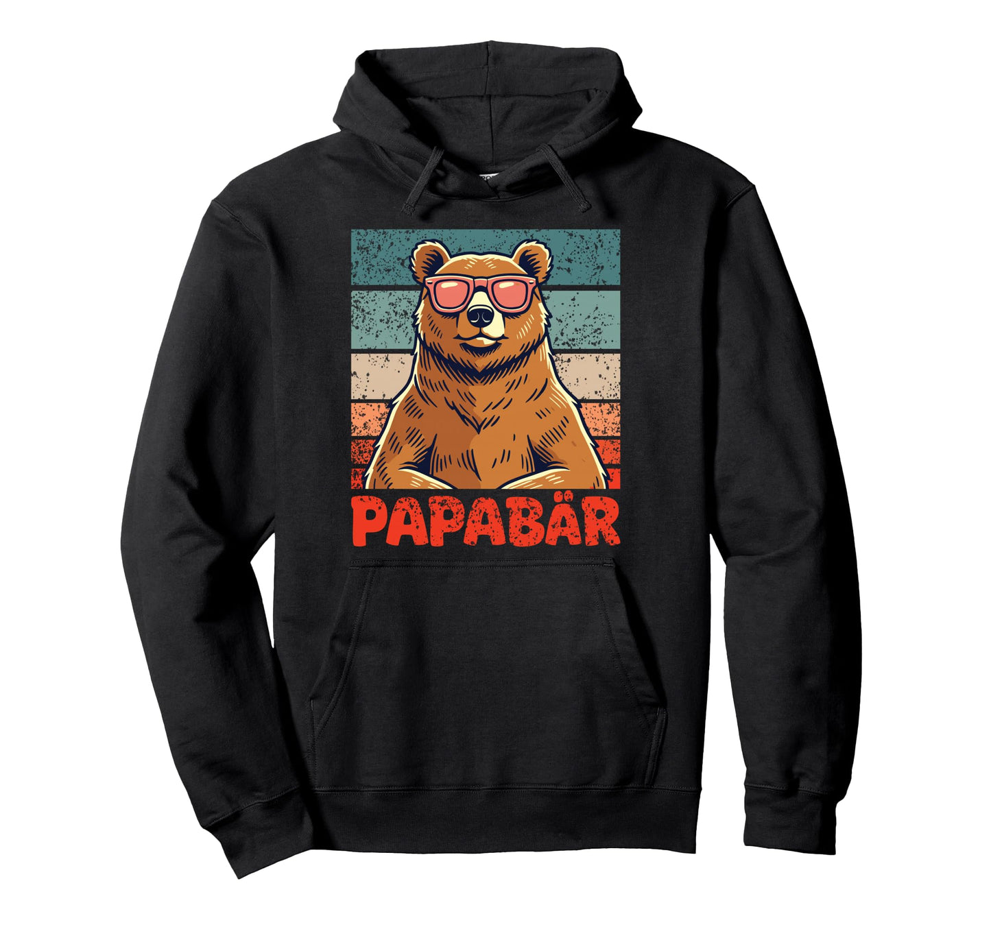 Papa Bear Fathers Day Best Papa Bear Hoodie - Fun Novelty Design Unisex - T-Shirt, Sweatshirt, Hoodie