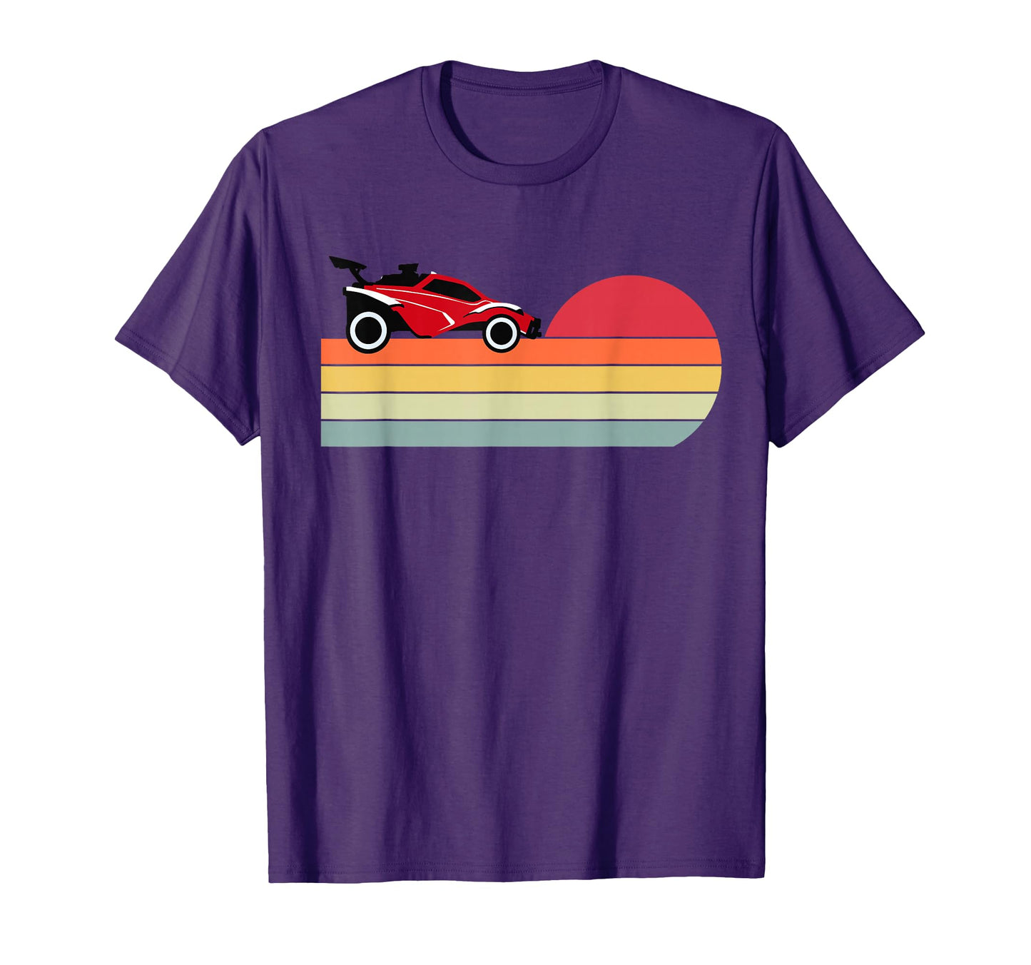 Octane Rocket Soccer Sunset T-Shirt - Minimalist Print for Adults - T-Shirt, Sweatshirt, Hoodie