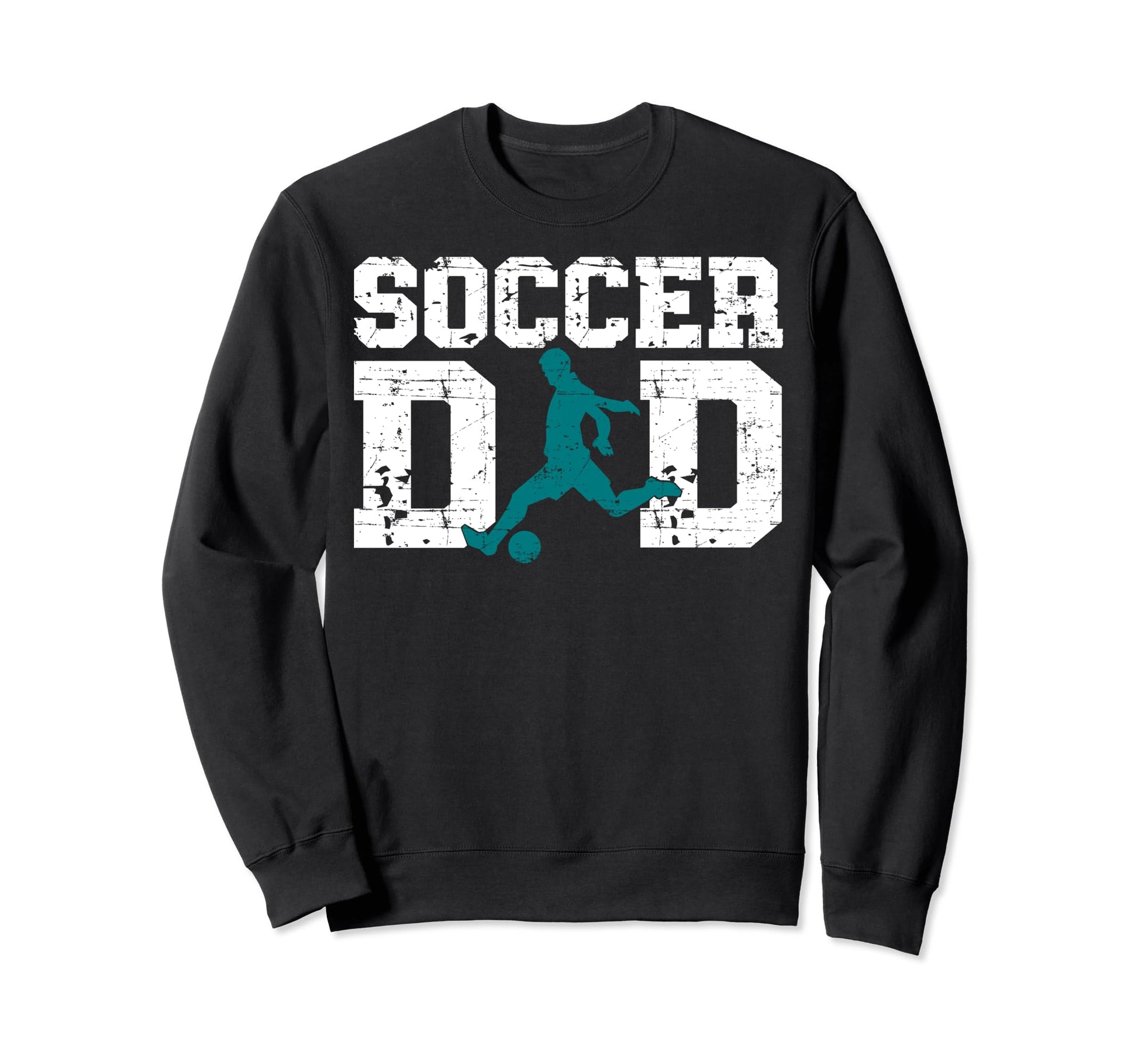 Soccer Dad Fathers Day Father Sweatshirt - Minimalist Print Men Women - T-Shirt, Sweatshirt, Hoodie