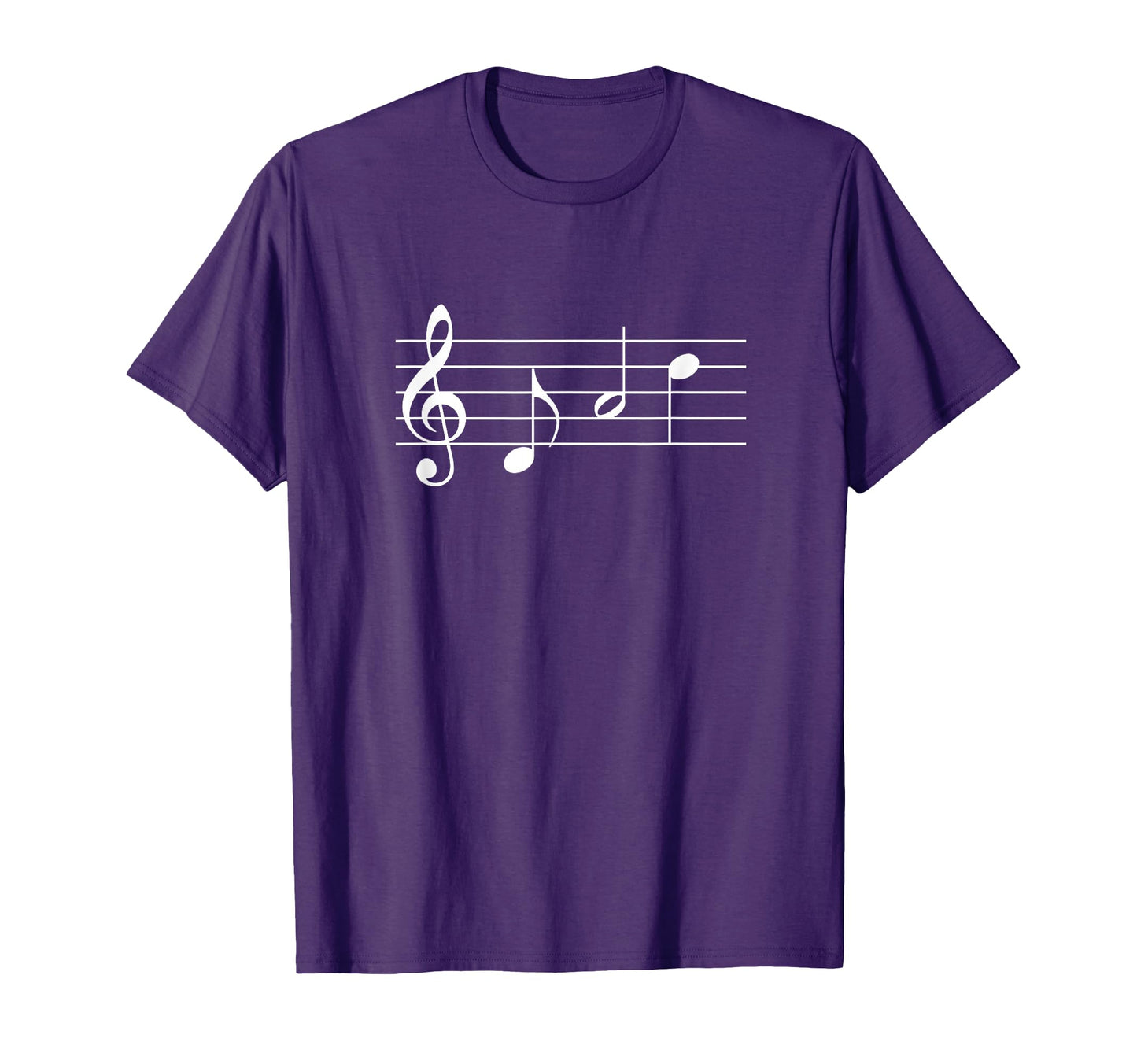 Music Dad Text Treble Clef Musical T-Shirt - Novelty Apparel for Adults - T-Shirt, Sweatshirt, Hoodie
