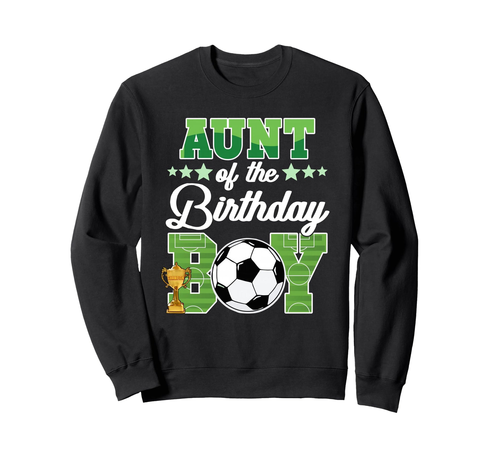 Soccer Aunt Birthday Party Soccer Sweatshirt - Unique Graphic for Adults - T-Shirt, Sweatshirt, Hoodie