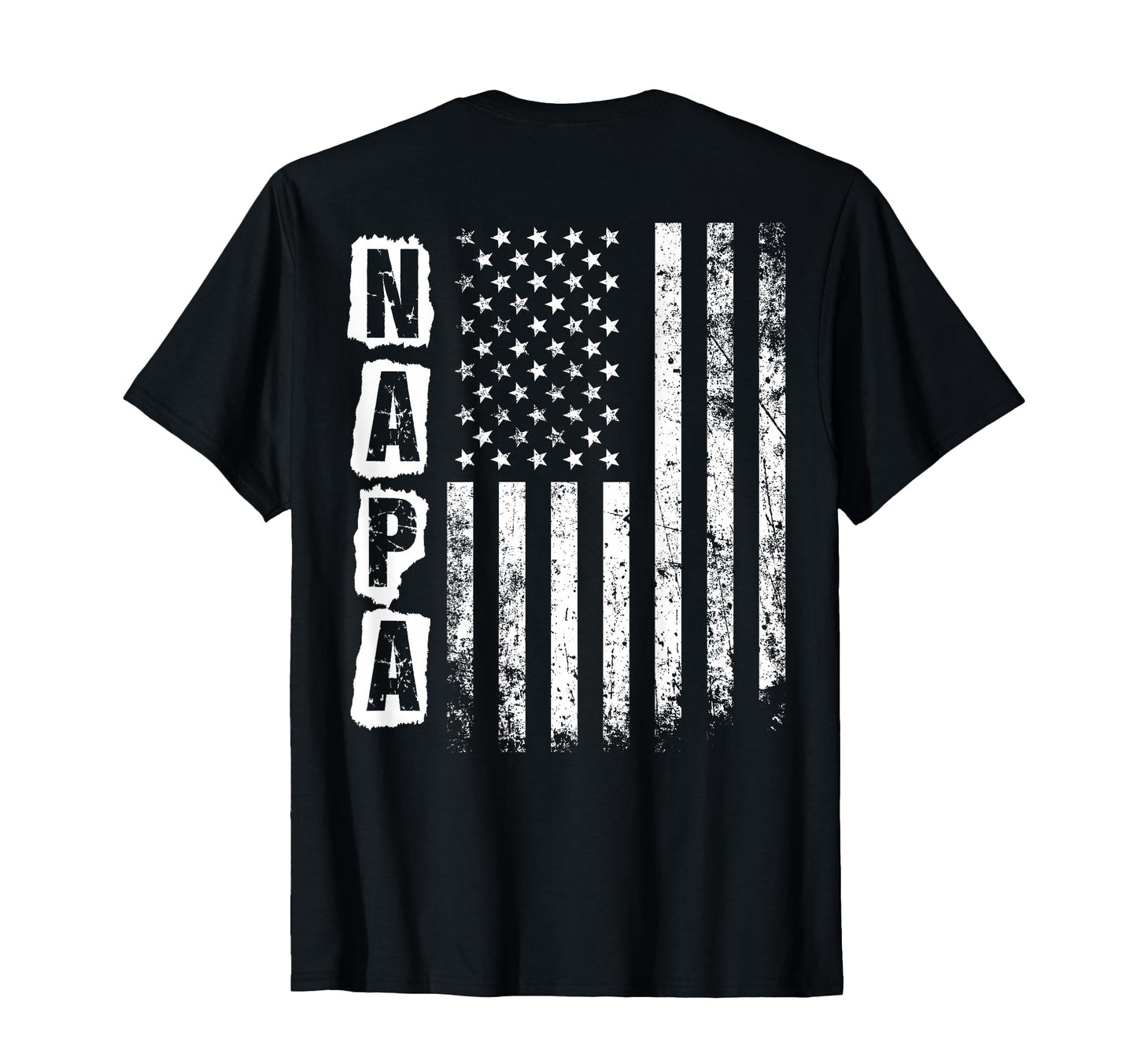 Napa Fathers Day American Flag 4Th T-Shirt - Unique Graphic for Adults - T-Shirt, Sweatshirt, Hoodie
