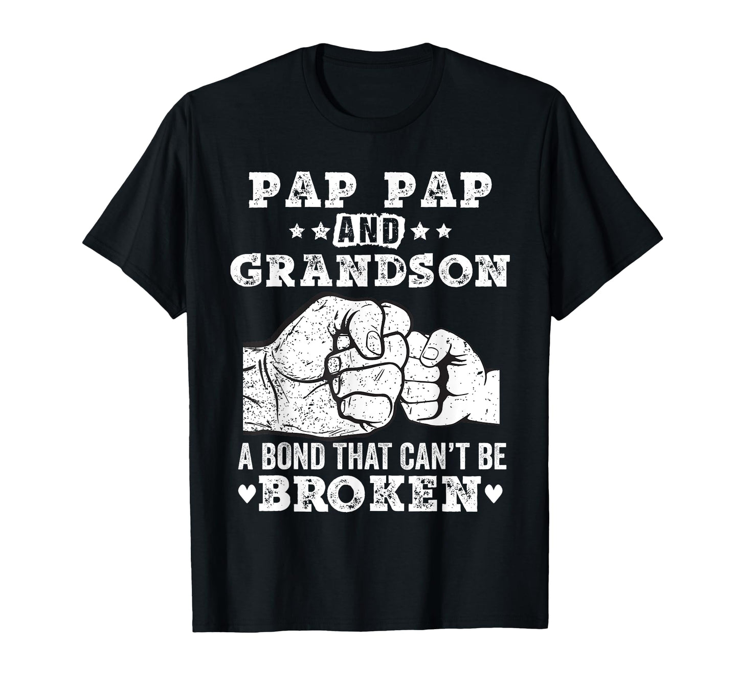 Pap Pap And Grandson Bond That Cant Be T-Shirt - Unique Graphic Unisex - T-Shirt, Sweatshirt, Hoodie