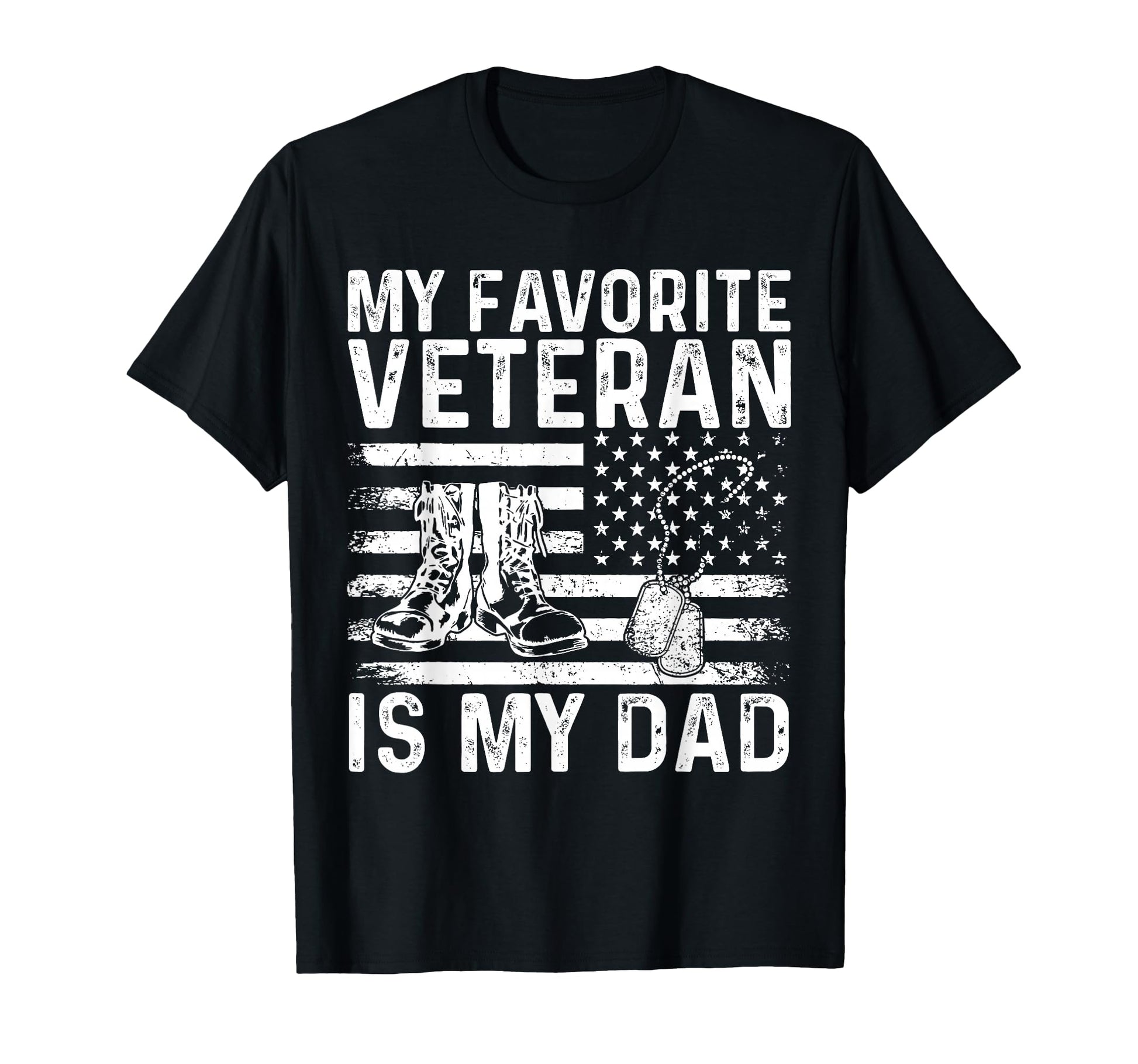 Veteran Dad Father My Favorite T-Shirt - Minimalist Print Men Women - T-Shirt, Sweatshirt, Hoodie