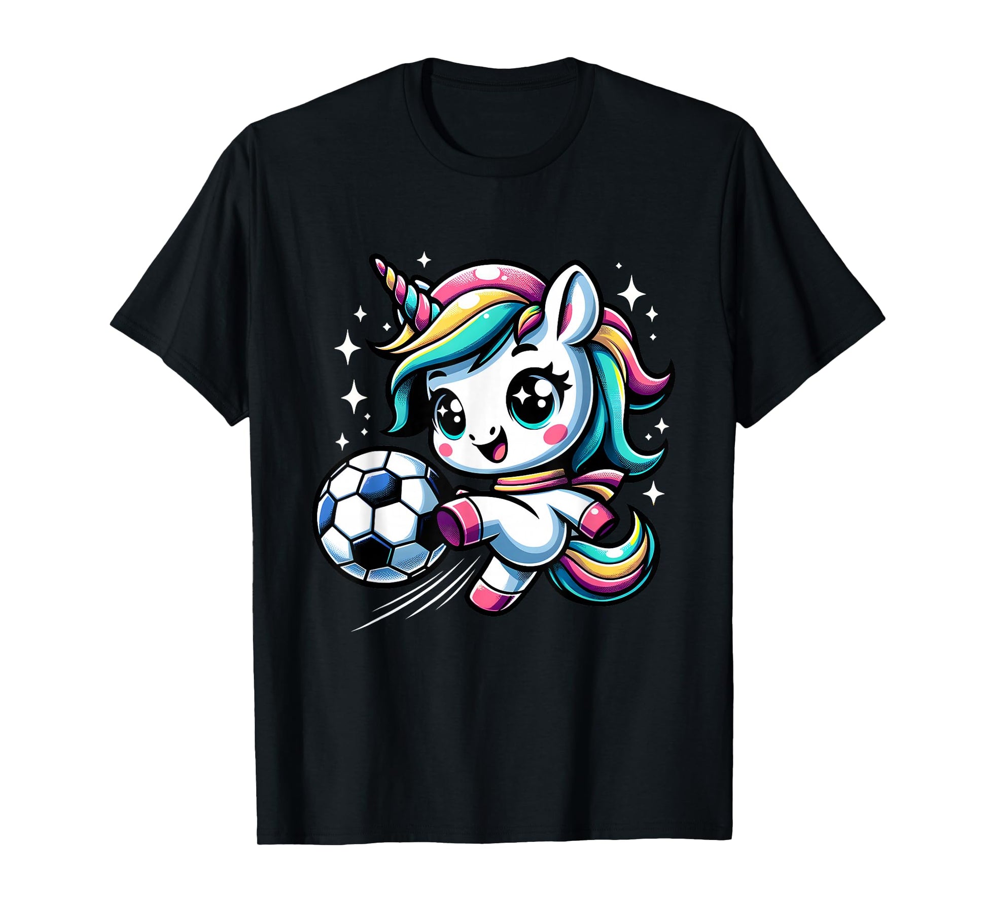 Kawaii Unicorn Tees Sweatshirt - Minimalist Print for Adults - T-Shirt, Sweatshirt, Hoodie