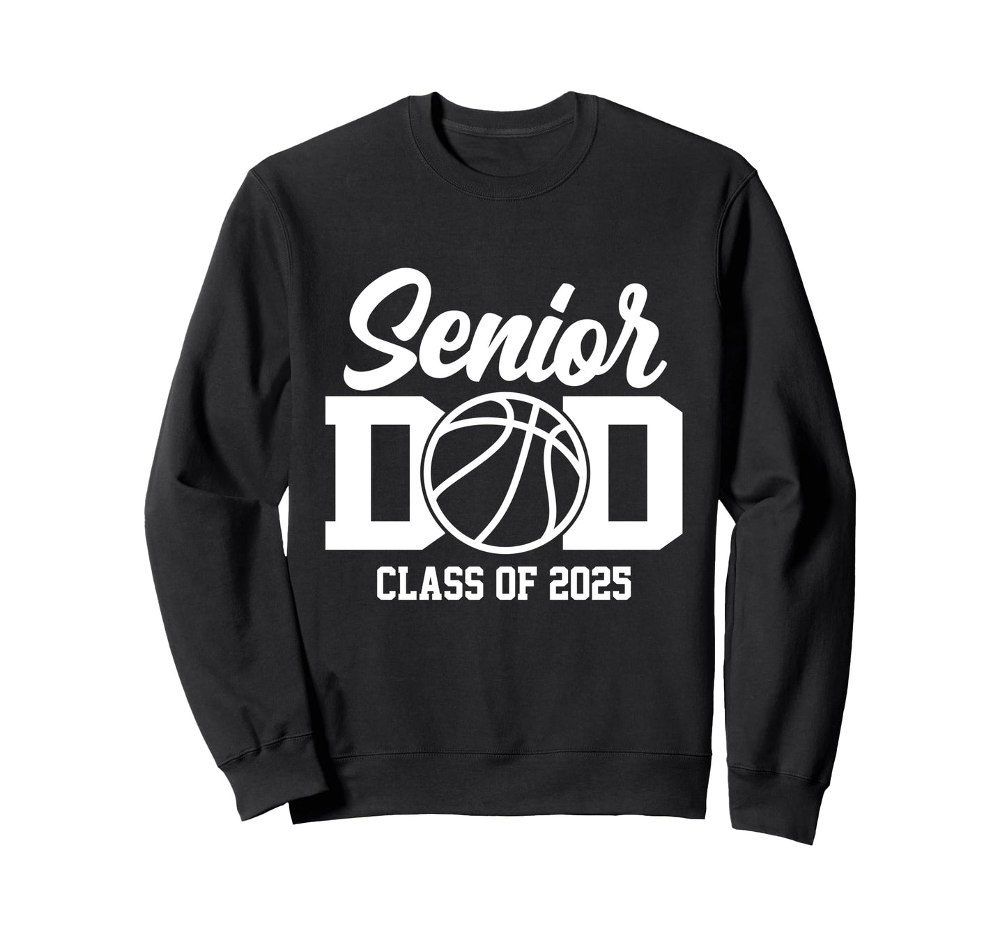 Proud Dad 2025 Senior Graduate Sweatshirt - Custom Art Print Men Women - T-Shirt, Sweatshirt, Hoodie
