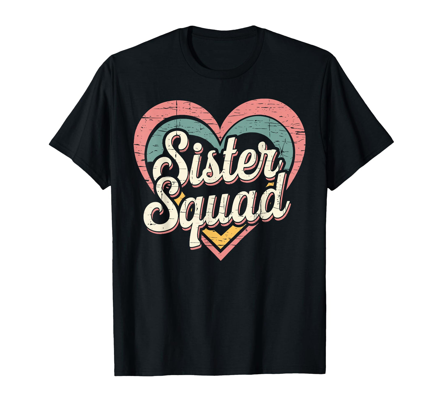 Funny Sister Squad Family Jm T-Shirt - Streetwear Style for Adults - T-Shirt, Sweatshirt, Hoodie