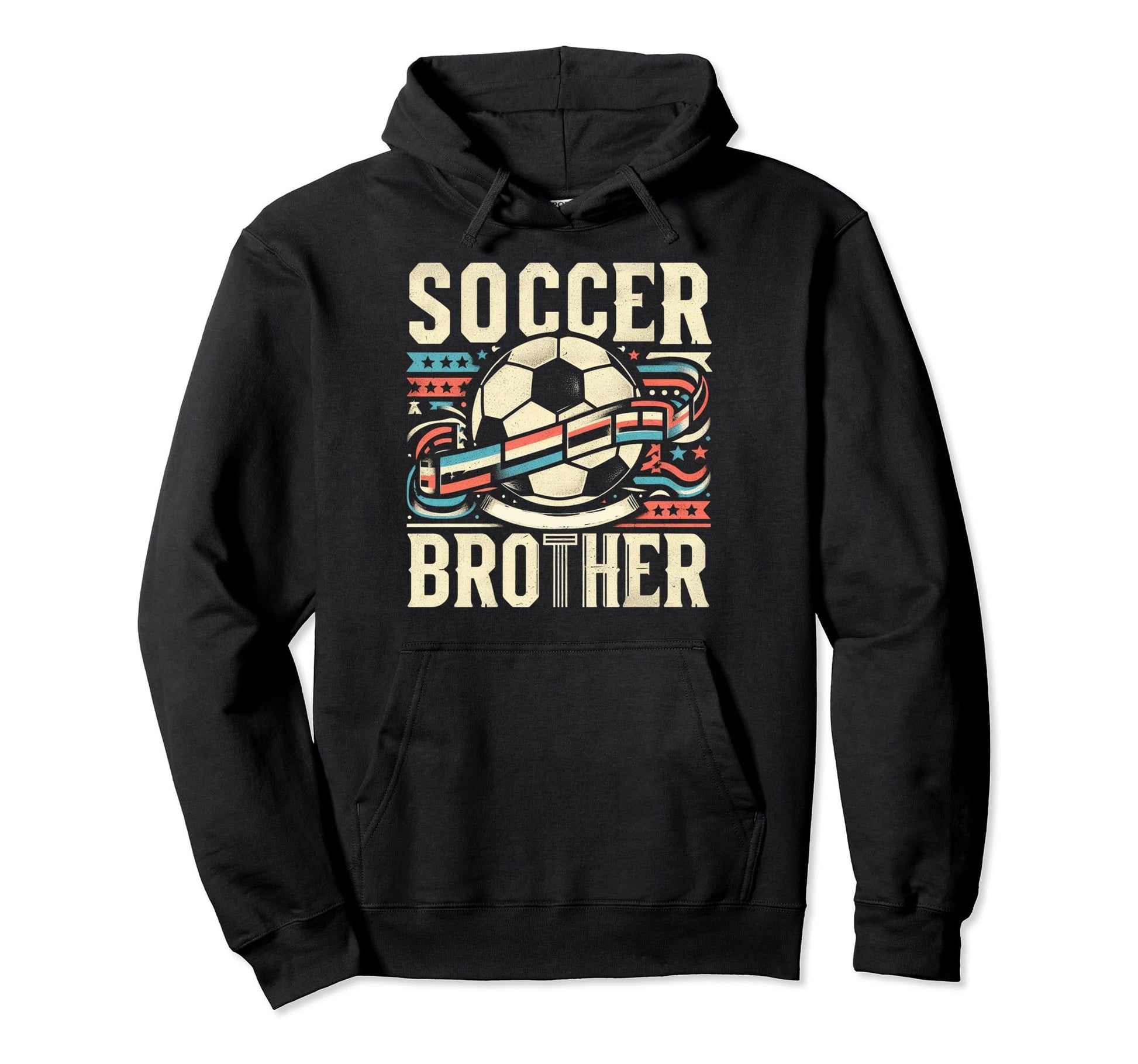 Soccer Brother Family Matching Team Hoodie - Custom Art Print Men Women - T-Shirt, Sweatshirt, Hoodie