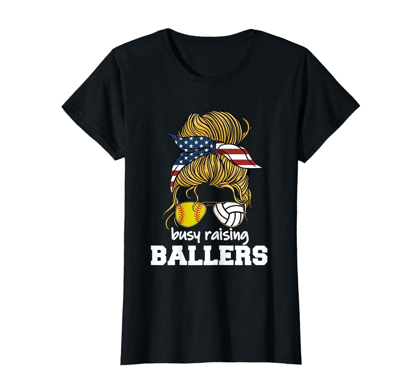 Womens Softball And Volleyball T-Shirt - Casual Everyday Wear for Adults - T-Shirt, Sweatshirt, Hoodie