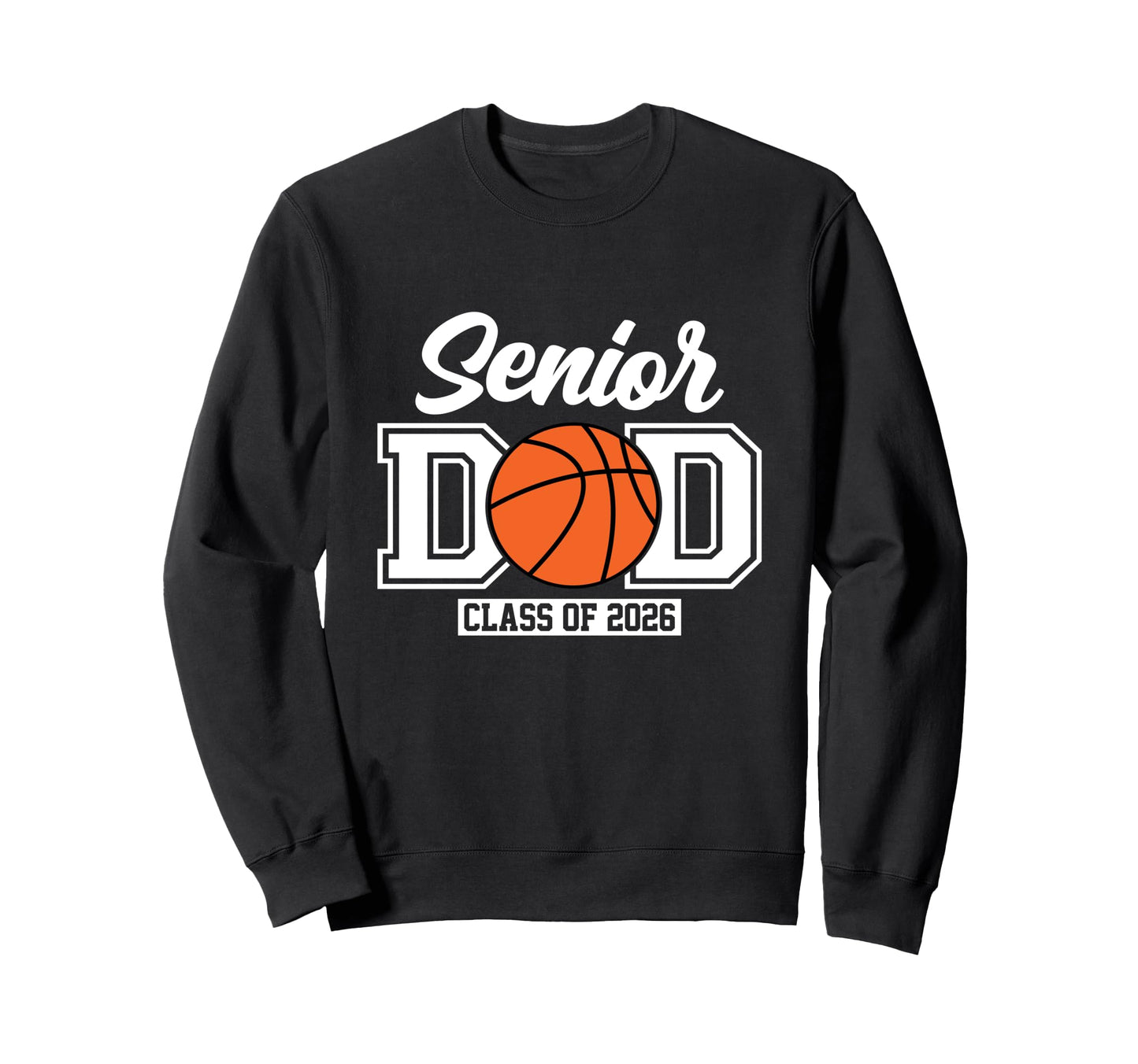 Proud Dad 2026 Senior Graduate Sweatshirt - Custom Art Print for Adults - T-Shirt, Sweatshirt, Hoodie