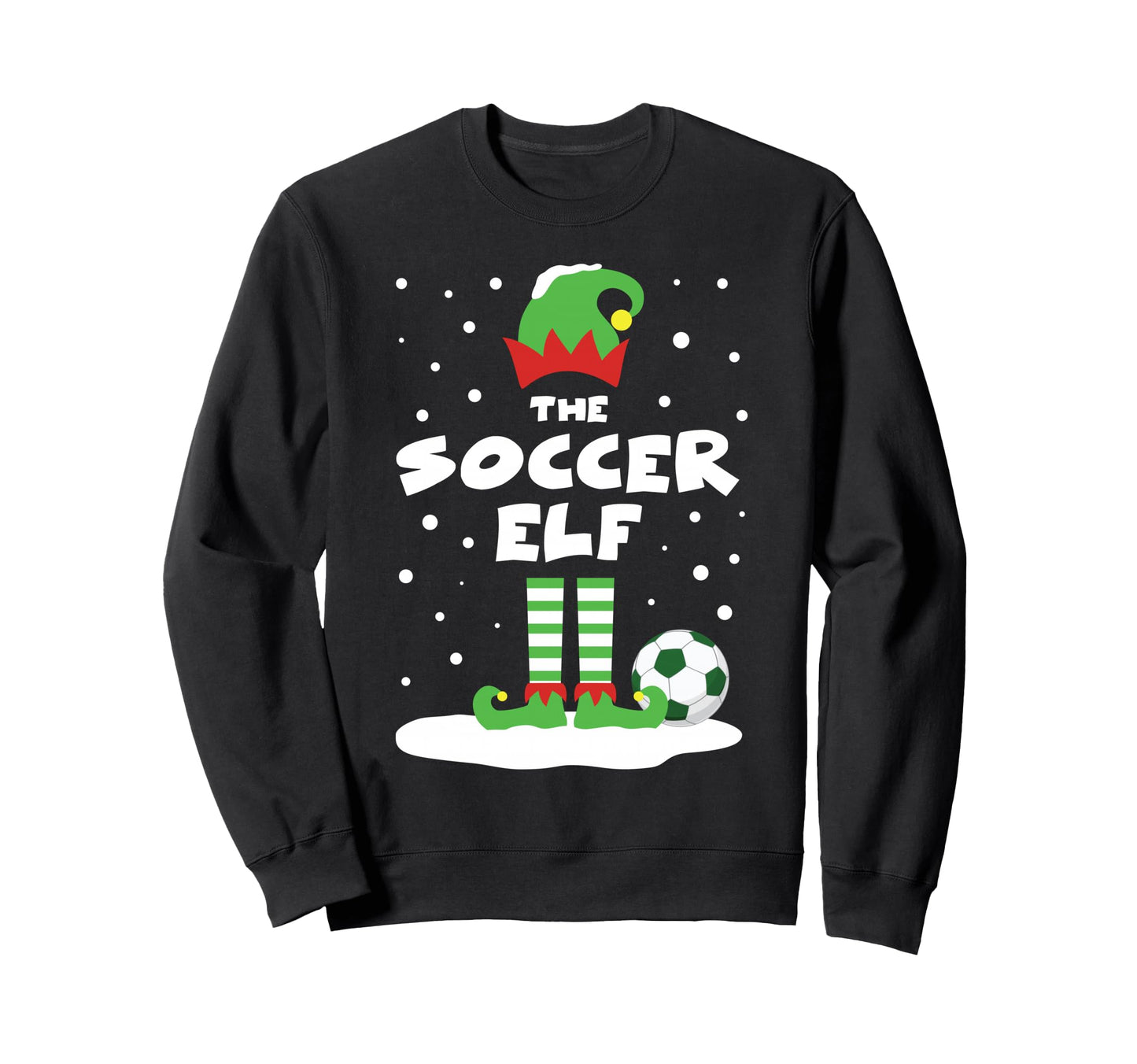 Soccer Elf Matching Group Family Sweatshirt - Streetwear Style Men Women - T-Shirt, Sweatshirt, Hoodie