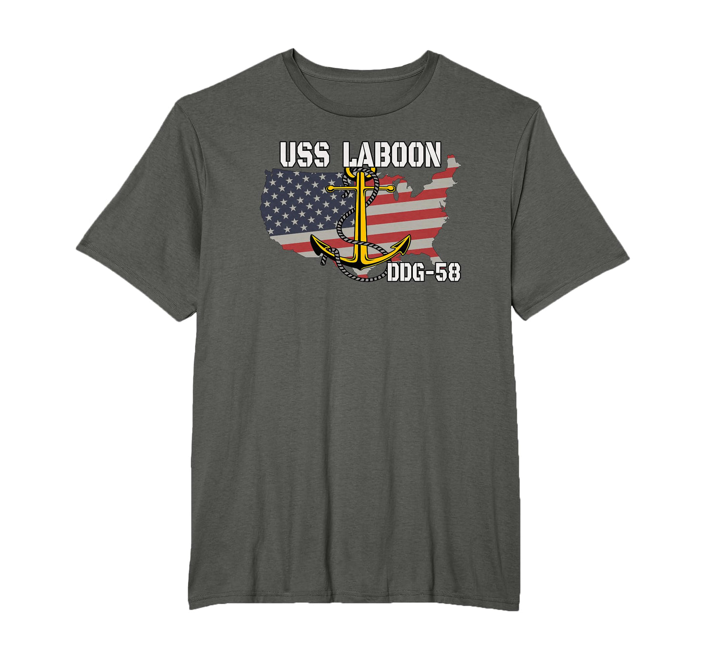 Uss Laboon Ddg 58 Destroyer Veterans Day T-Shirt - Trendy Graphic Unisex - T-Shirt, Sweatshirt, Hoodie