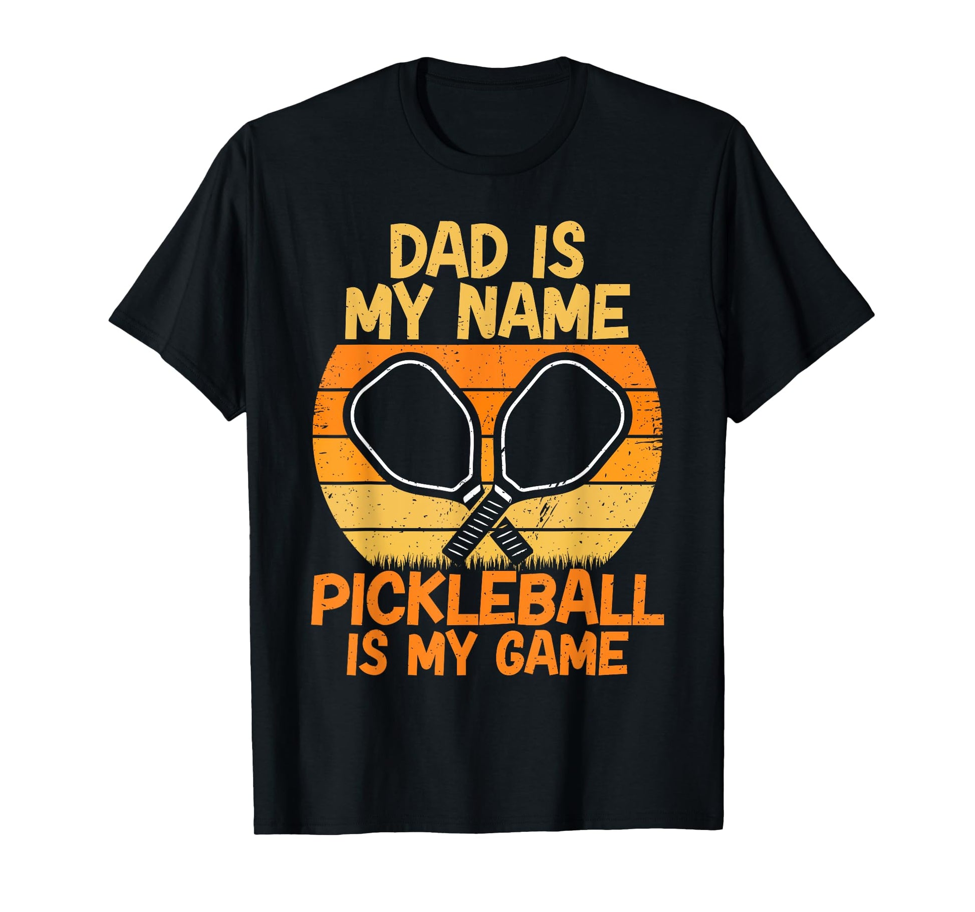 Dad Is My Name Pickleball Is My Game T-Shirt - Minimalist Print Unisex - T-Shirt, Sweatshirt, Hoodie