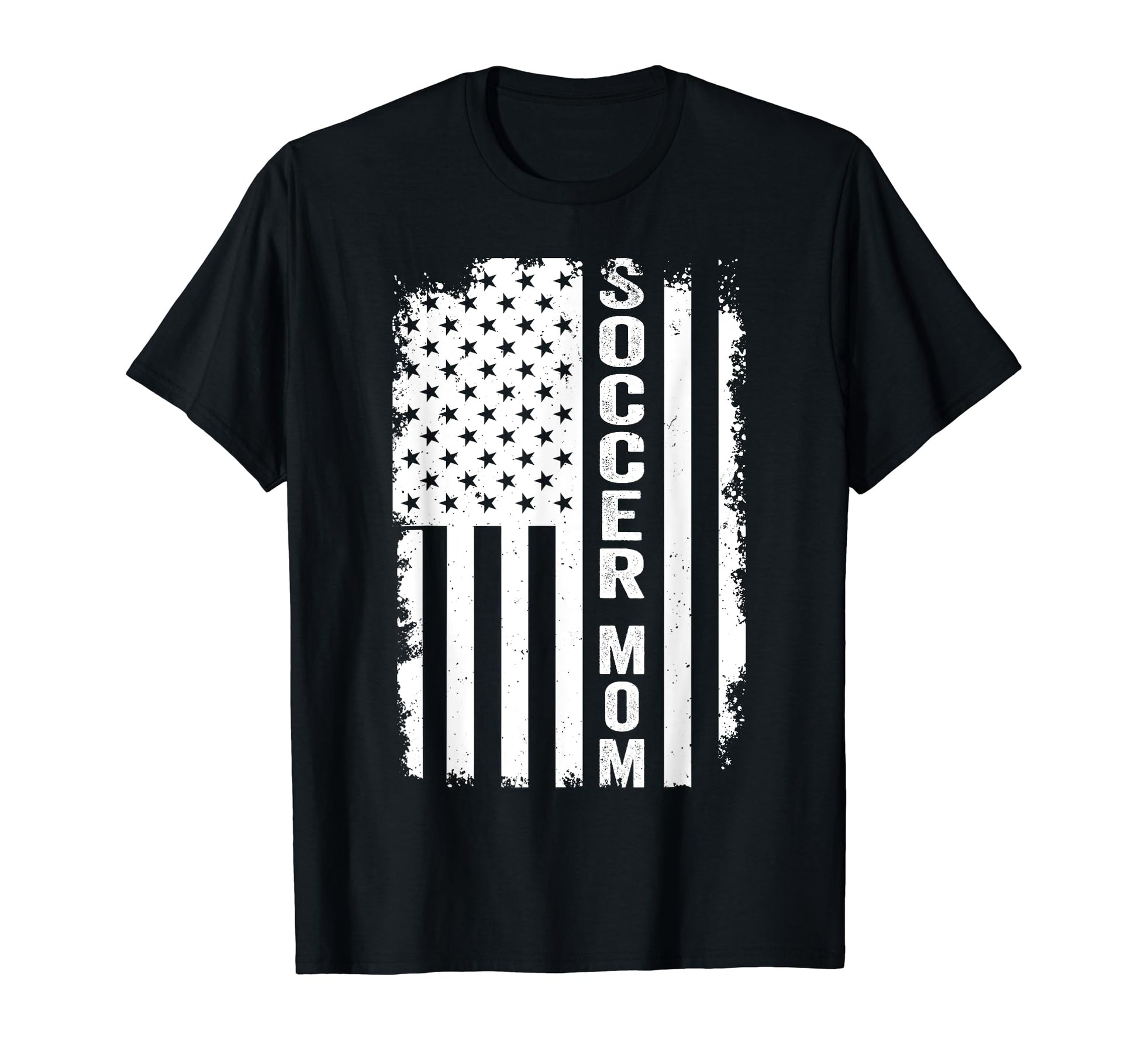Soccer Mom Soccer Mama Usa Flag Mom T-Shirt - Minimalist Print Men Women - T-Shirt, Sweatshirt, Hoodie