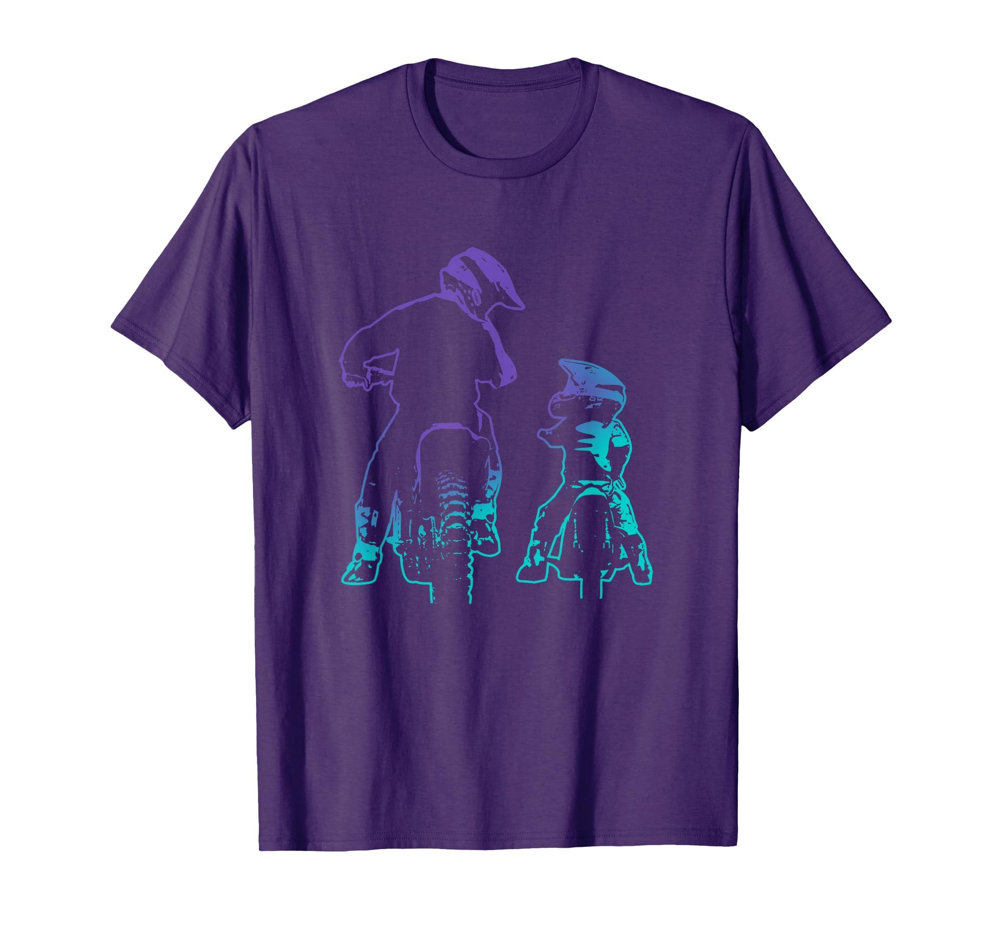 Dirt Bike Dad And Son Motocross T-Shirt - Fun Novelty Design Men Women - T-Shirt, Sweatshirt, Hoodie