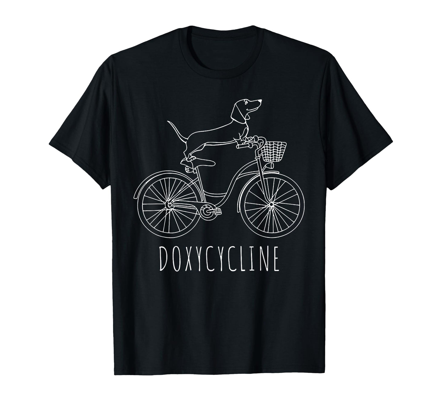 Funny Doxycycline Funny Dachshund T-Shirt - Aesthetic Graphic for Adults - T-Shirt, Sweatshirt, Hoodie