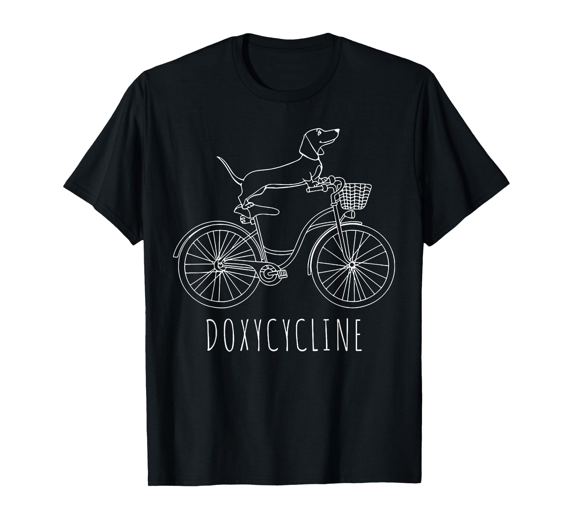 Funny Doxycycline Funny Dachshund T-Shirt - Aesthetic Graphic for Adults - T-Shirt, Sweatshirt, Hoodie