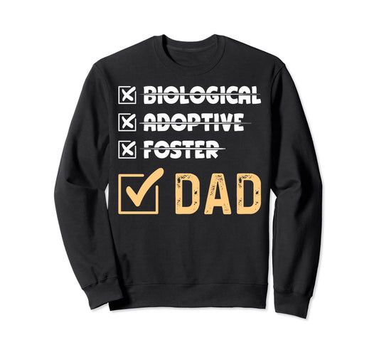 Adoptive Dad Happy Adoption Day New Sweatshirt - Minimalist Print Unisex - T-Shirt, Sweatshirt, Hoodie