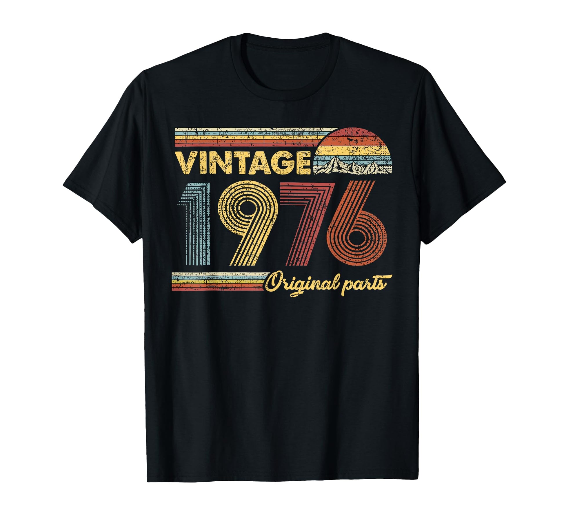 1976 Original Parts 50Th Birthday T-Shirt - Unique Graphic Men Women - T-Shirt, Sweatshirt, Hoodie