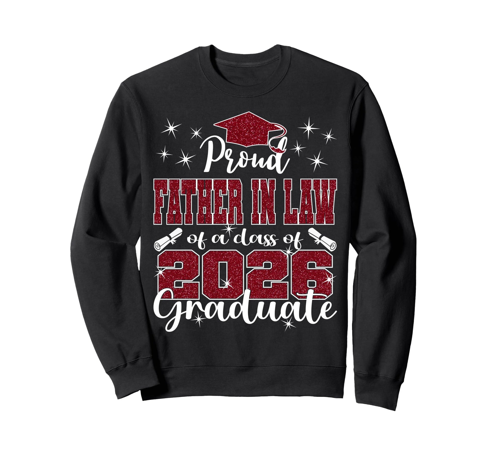 Super Proud Father Law 2026 Sweatshirt - Minimalist Print Men Women - T-Shirt, Sweatshirt, Hoodie