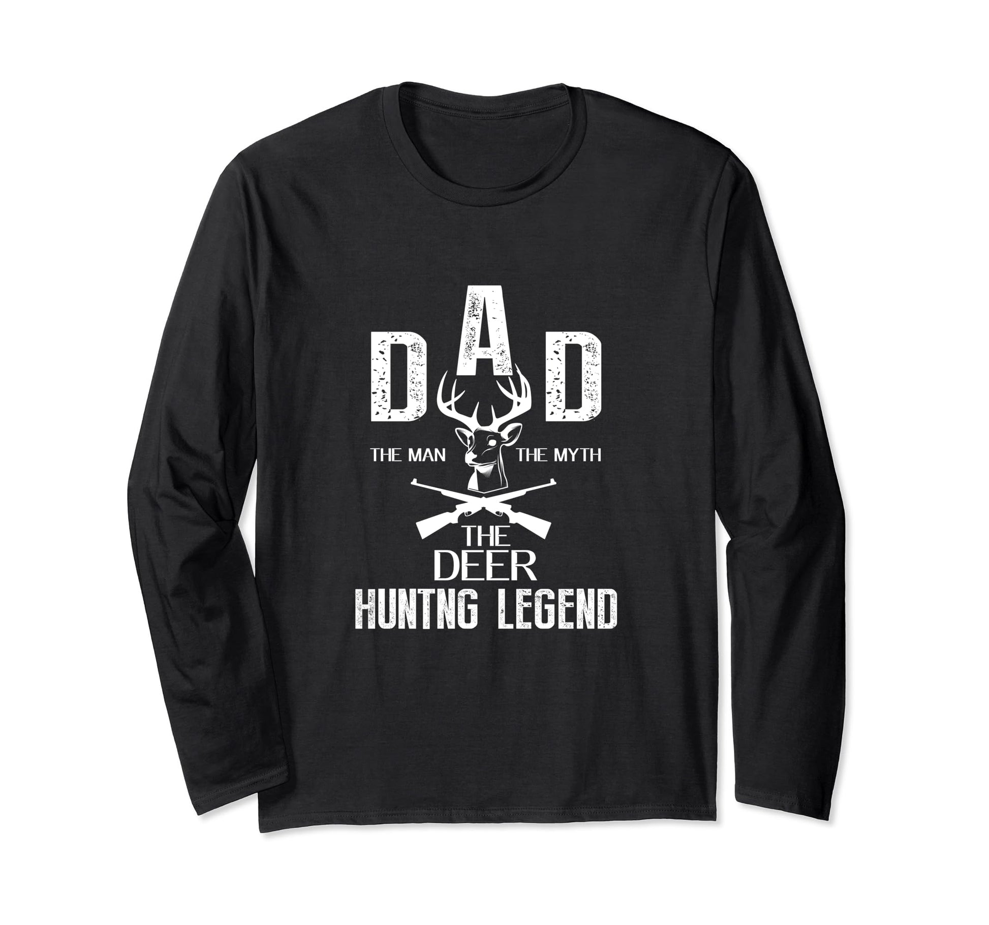 Deer Hunting Legend Dad Myth T-Shirt - Graphic Print for Adults - T-Shirt, Sweatshirt, Hoodie