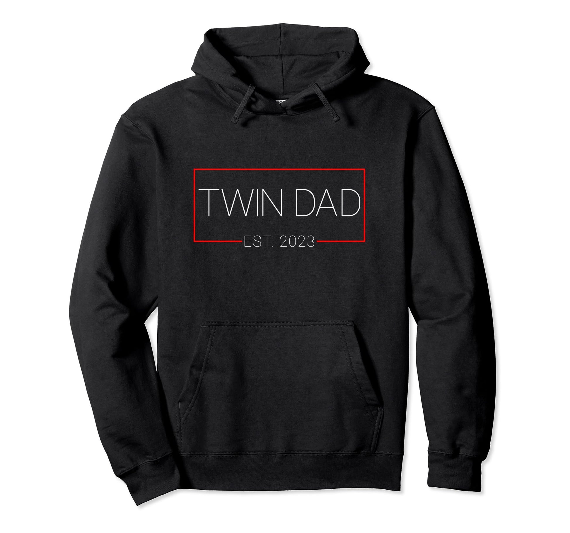 Twin Dad Est 2023 Twin Dad To Be Gifts New Hoodie - Trendy Graphic Unisex - T-Shirt, Sweatshirt, Hoodie