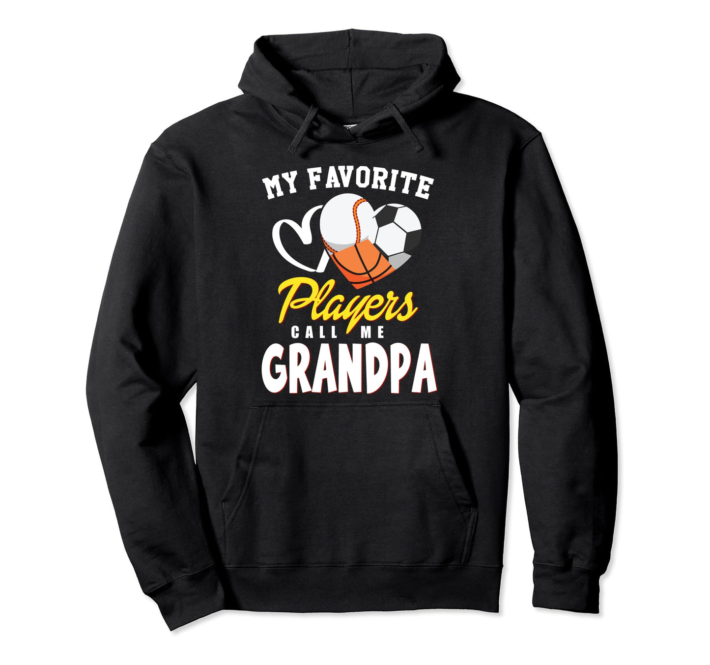 My Favorite Players Baseball Soccer Hoodie - Novelty Apparel Unisex - T-Shirt, Sweatshirt, Hoodie